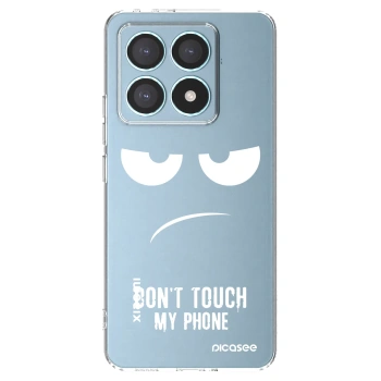 Picasee husă transparentă din silicon pentru Xiaomi 14T Pro - Don't Touch My Phone