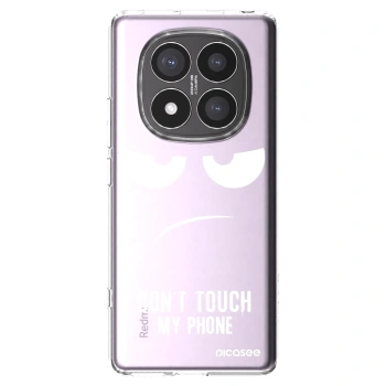 Picasee husă transparentă din silicon pentru Xiaomi Redmi Note 14 Pro+ 5G - Don't Touch My Phone