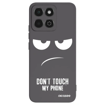 Picasee husă neagră din silicon pentru Honor 200 Smart 5G - Don't Touch My Phone