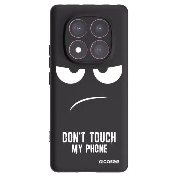 Picasee husă neagră din silicon pentru Xiaomi Redmi Note 14 Pro 4G - Don't Touch My Phone