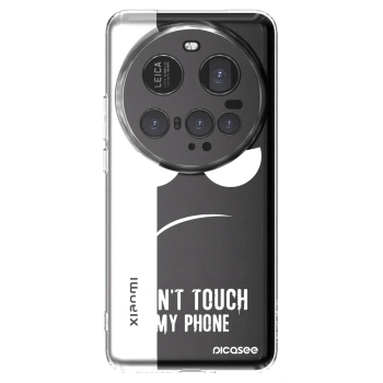 Picasee husă transparentă din silicon pentru Xiaomi 15 Ultra - Don't Touch My Phone