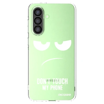Picasee husă transparentă din silicon pentru Samsung Galaxy A26 5G A266B - Don't Touch My Phone