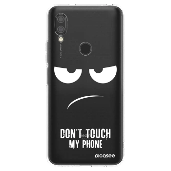 Picasee husă transparentă din silicon pentru Xiaomi Redmi 7 - Don't Touch My Phone