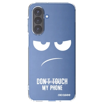 Picasee husă transparentă din silicon pentru Samsung Galaxy A17 5G - Don't Touch My Phone