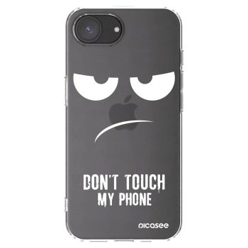 Picasee husă transparentă din silicon pentru Apple iPhone 17e - Don't Touch My Phone