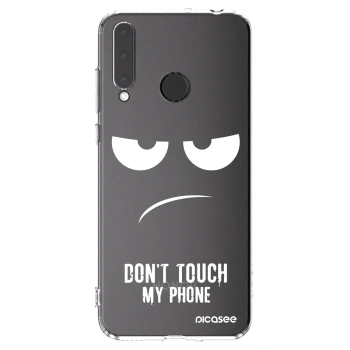 Picasee husă transparentă din silicon pentru Honor 20 Lite - Don't Touch My Phone