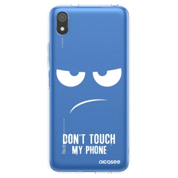 Picasee husă transparentă din silicon pentru Xiaomi Redmi 7A - Don't Touch My Phone