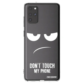 Picasee husă transparentă din silicon pentru Samsung Galaxy S20+ G985F - Don't Touch My Phone