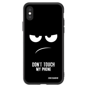 Picasee ULTIMATE CASE pentru Apple iPhone X/XS - Don't Touch My Phone