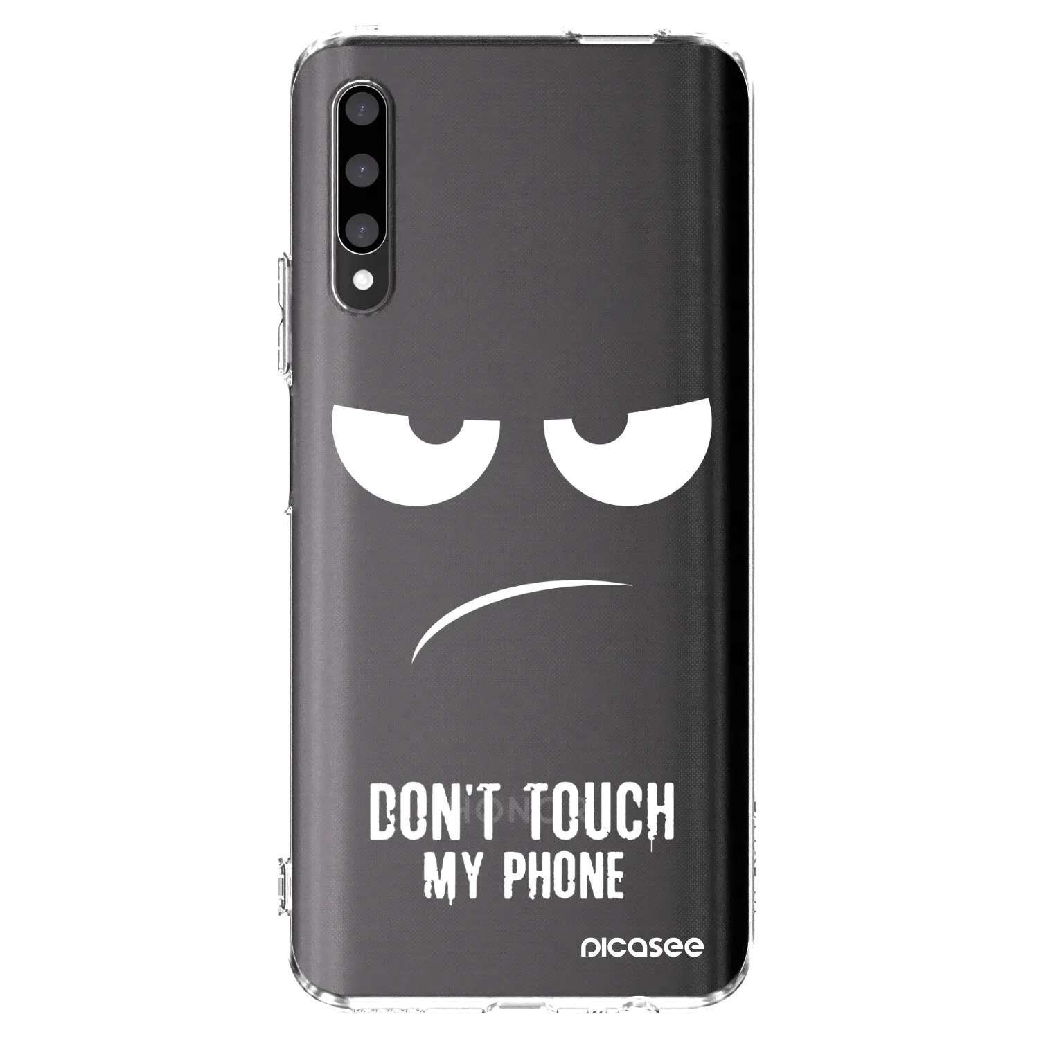 Picasee husă transparentă din silicon pentru Honor 9X Pro - Don't Touch My Phone