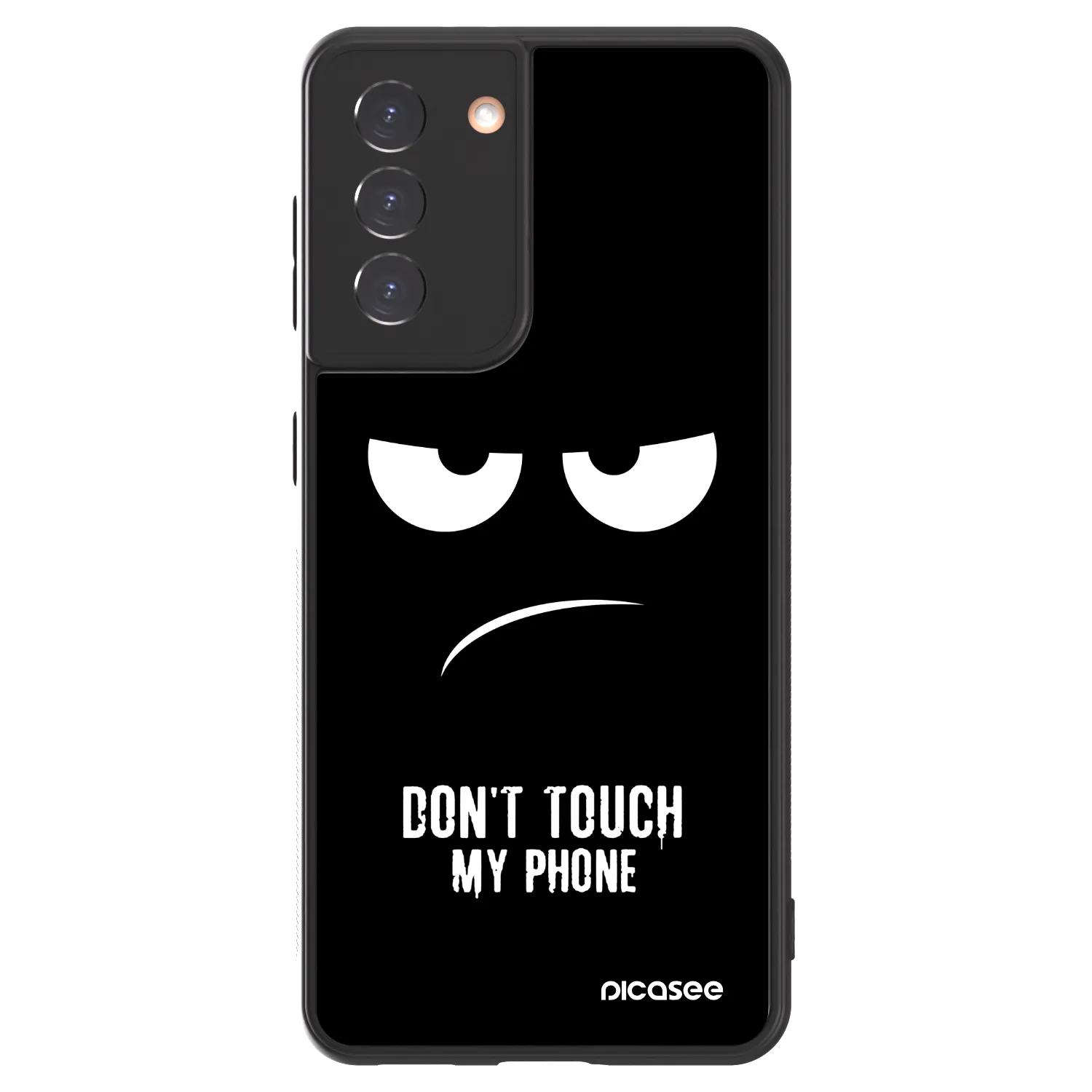Picasee ULTIMATE CASE pentru Samsung Galaxy S21 5G G991B - Don't Touch My Phone