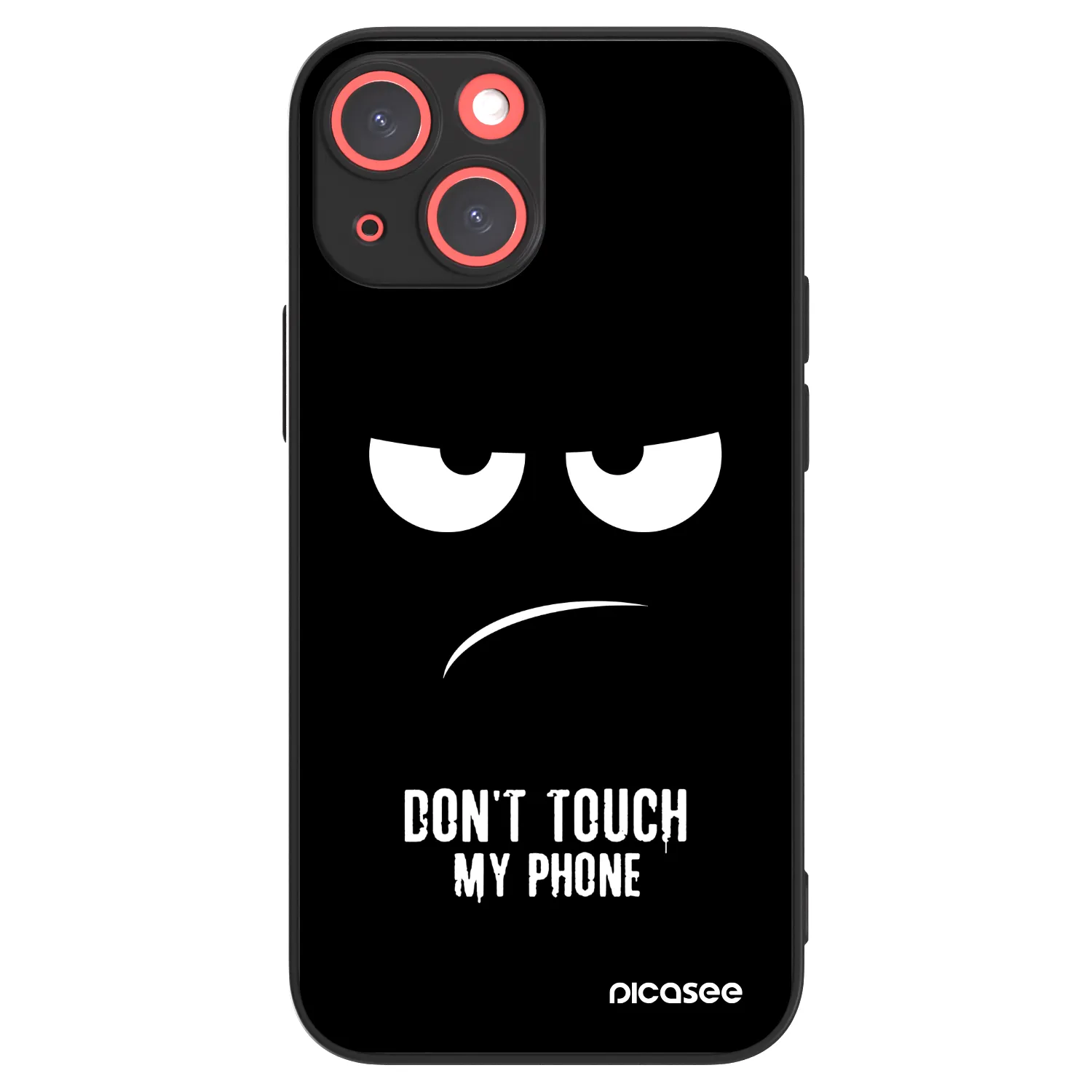 Picasee ULTIMATE CASE pentru Apple iPhone 13 mini - Don't Touch My Phone