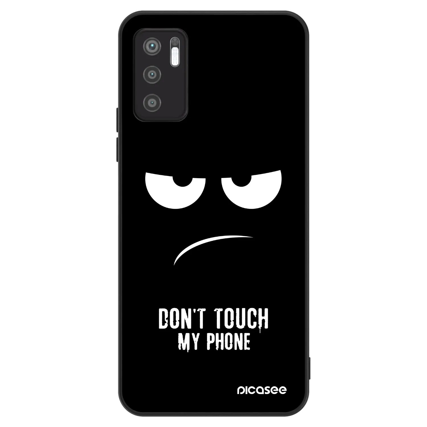 Picasee ULTIMATE CASE pentru Xiaomi Redmi Note 10 5G - Don't Touch My Phone