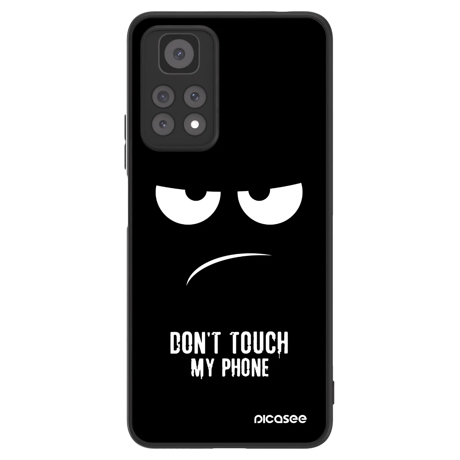Picasee ULTIMATE CASE pentru Xiaomi Redmi Note 11 Pro 5G - Don't Touch My Phone