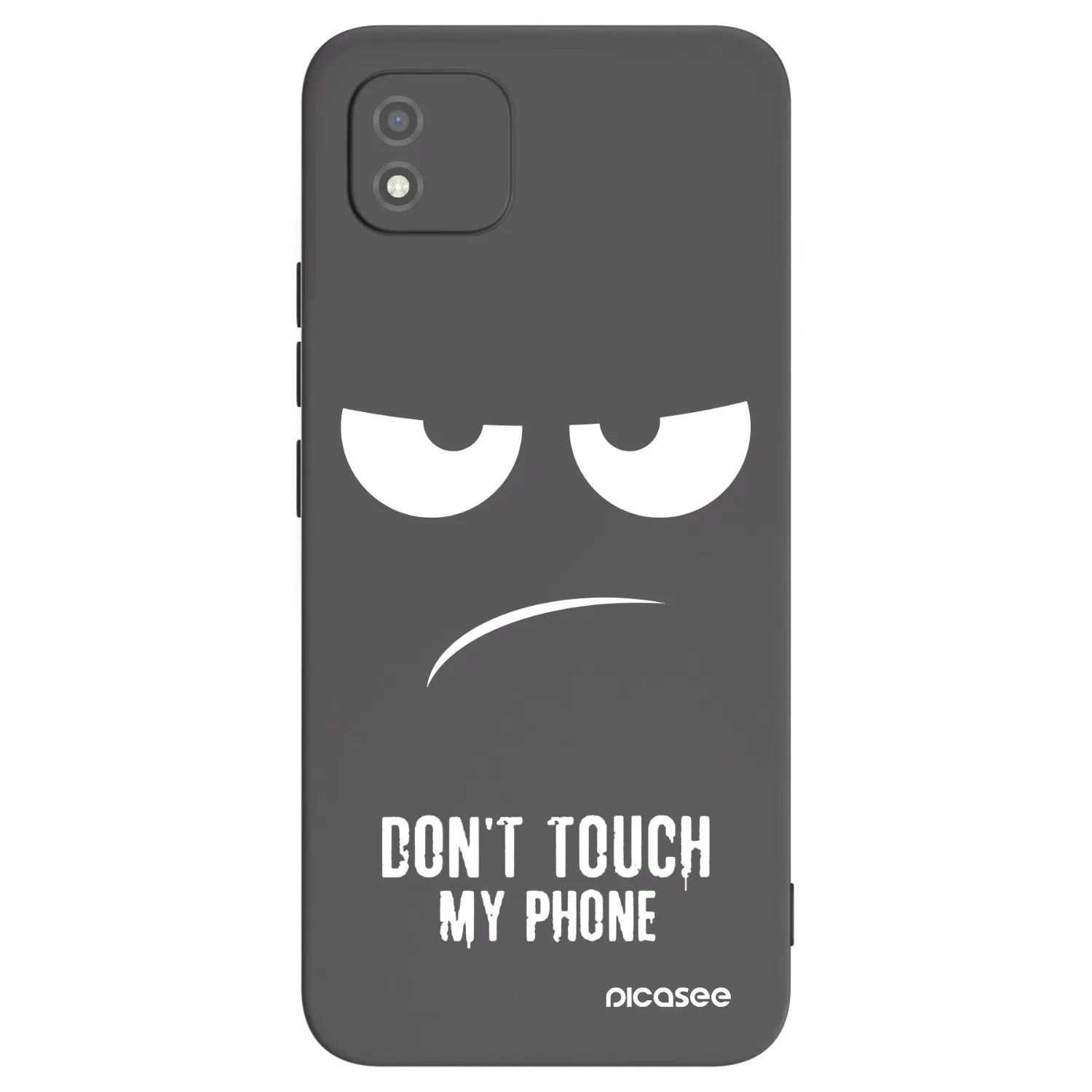 Picasee husă neagră din silicon pentru Realme C11 (2021) - Don't Touch My Phone