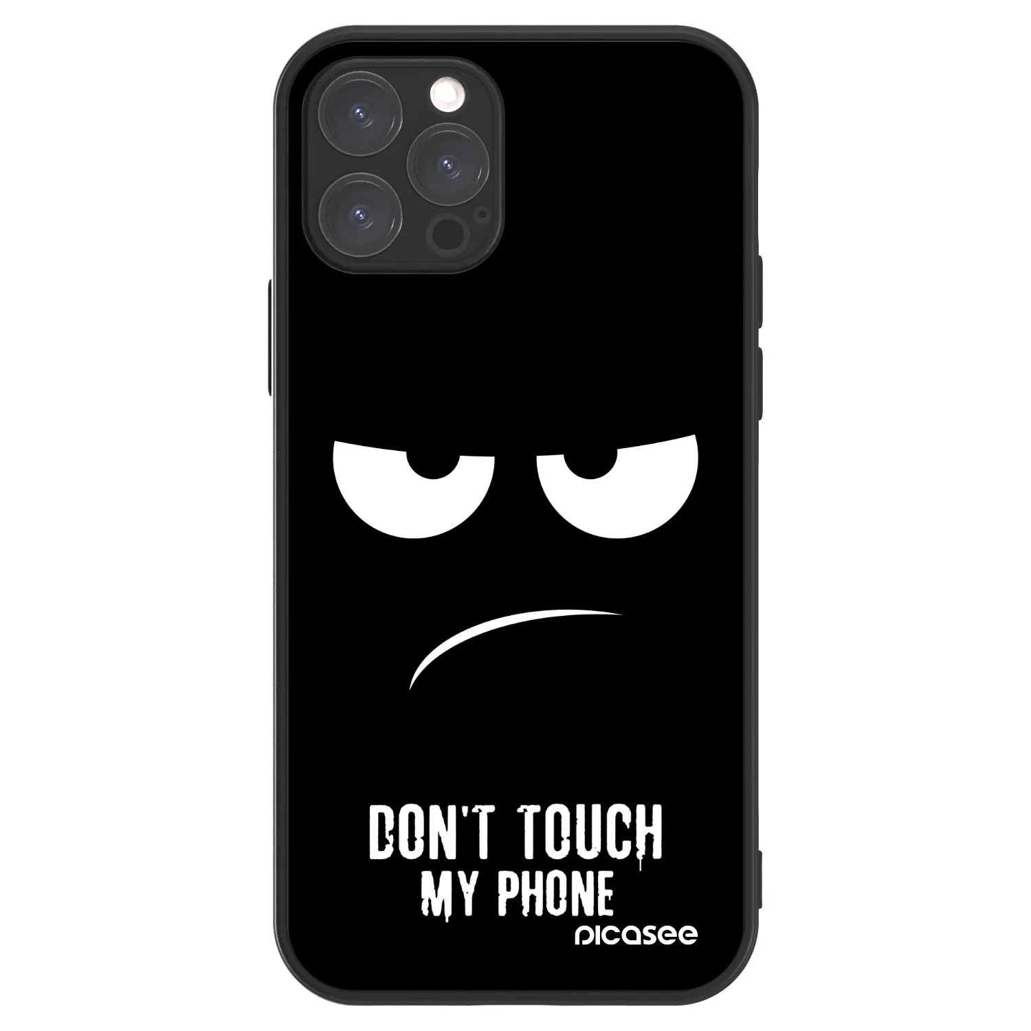 Picasee ULTIMATE CASE MagSafe pentru Apple iPhone 12 Pro - Don't Touch My Phone