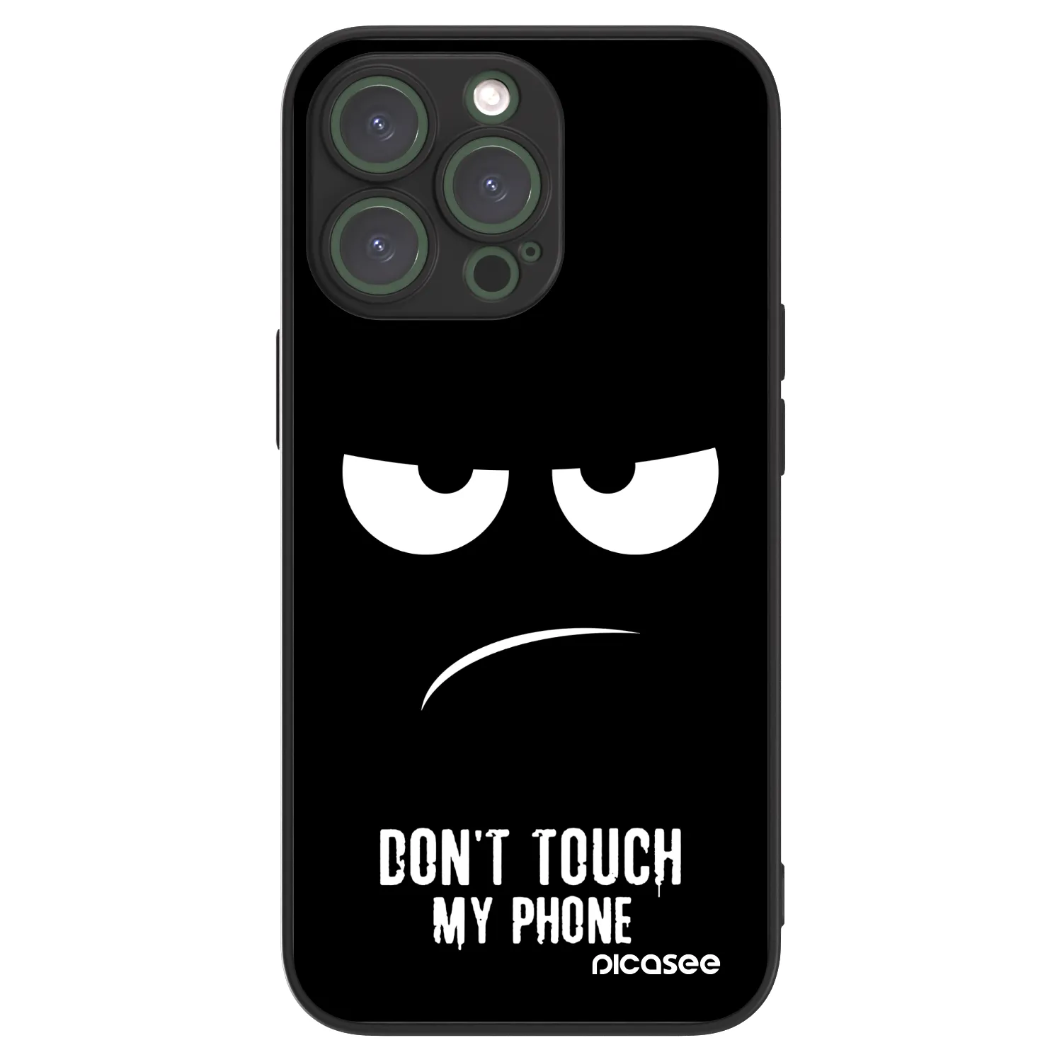 Picasee ULTIMATE CASE MagSafe pentru Apple iPhone 13 Pro - Don't Touch My Phone