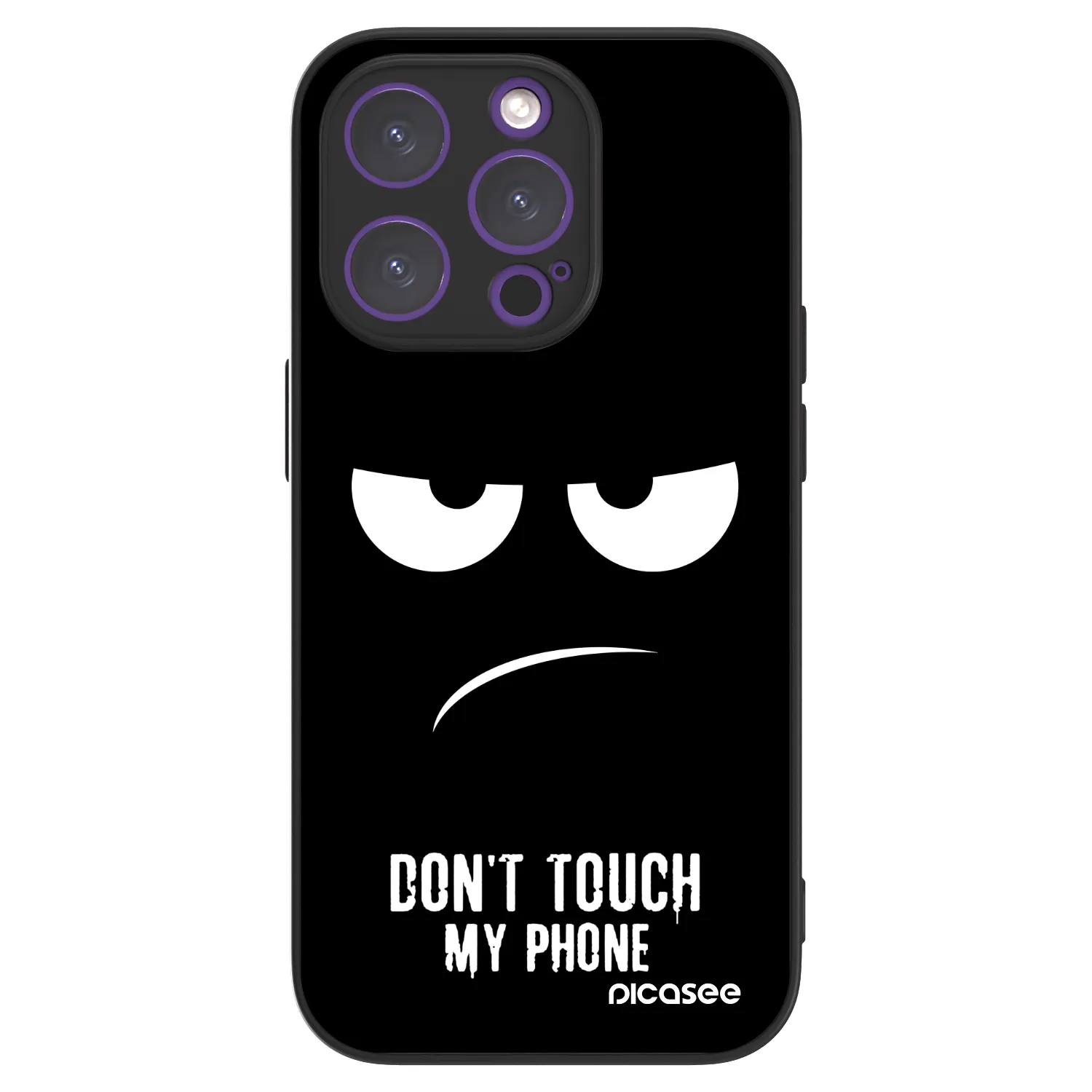 Picasee ULTIMATE CASE MagSafe pentru Apple iPhone 14 Pro - Don't Touch My Phone