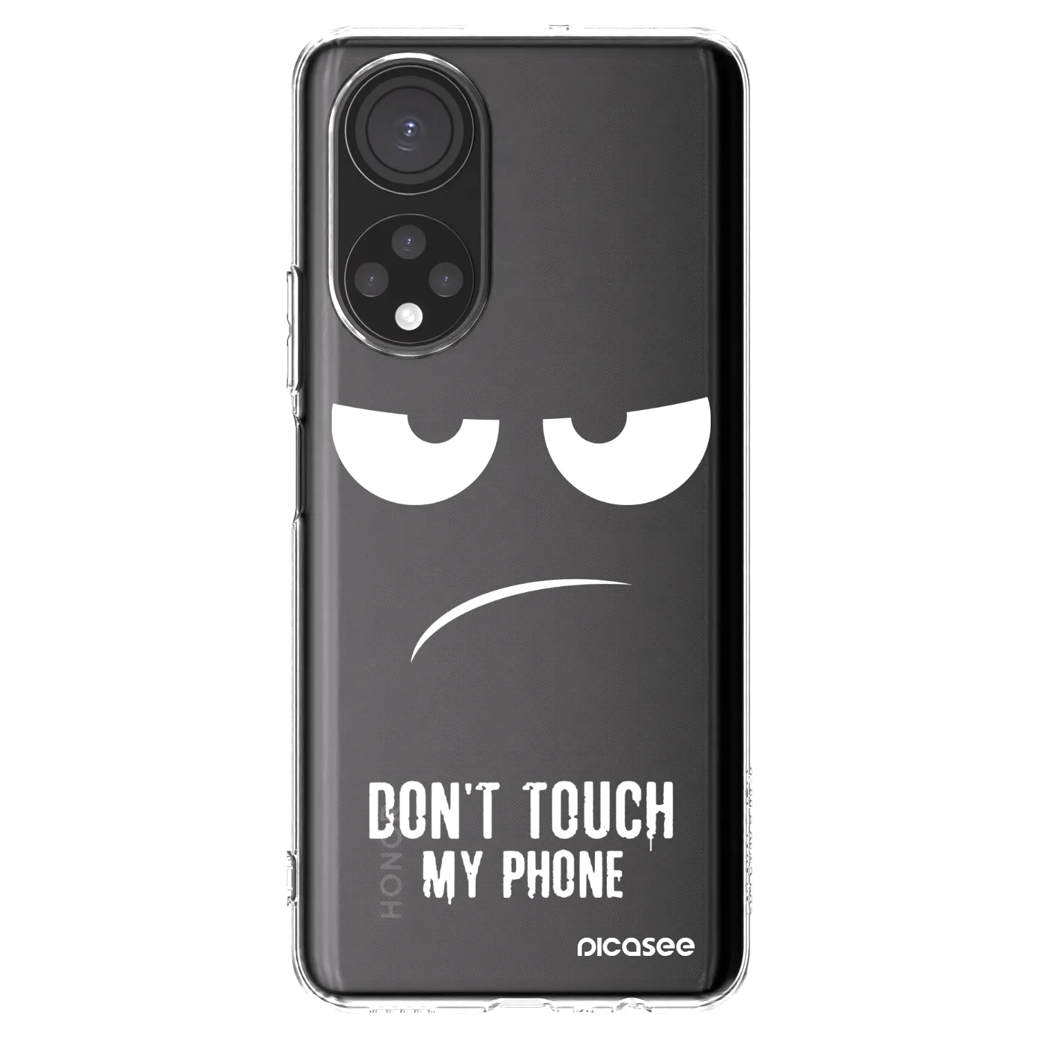 Picasee husă transparentă din silicon pentru Honor X7 - Don't Touch My Phone