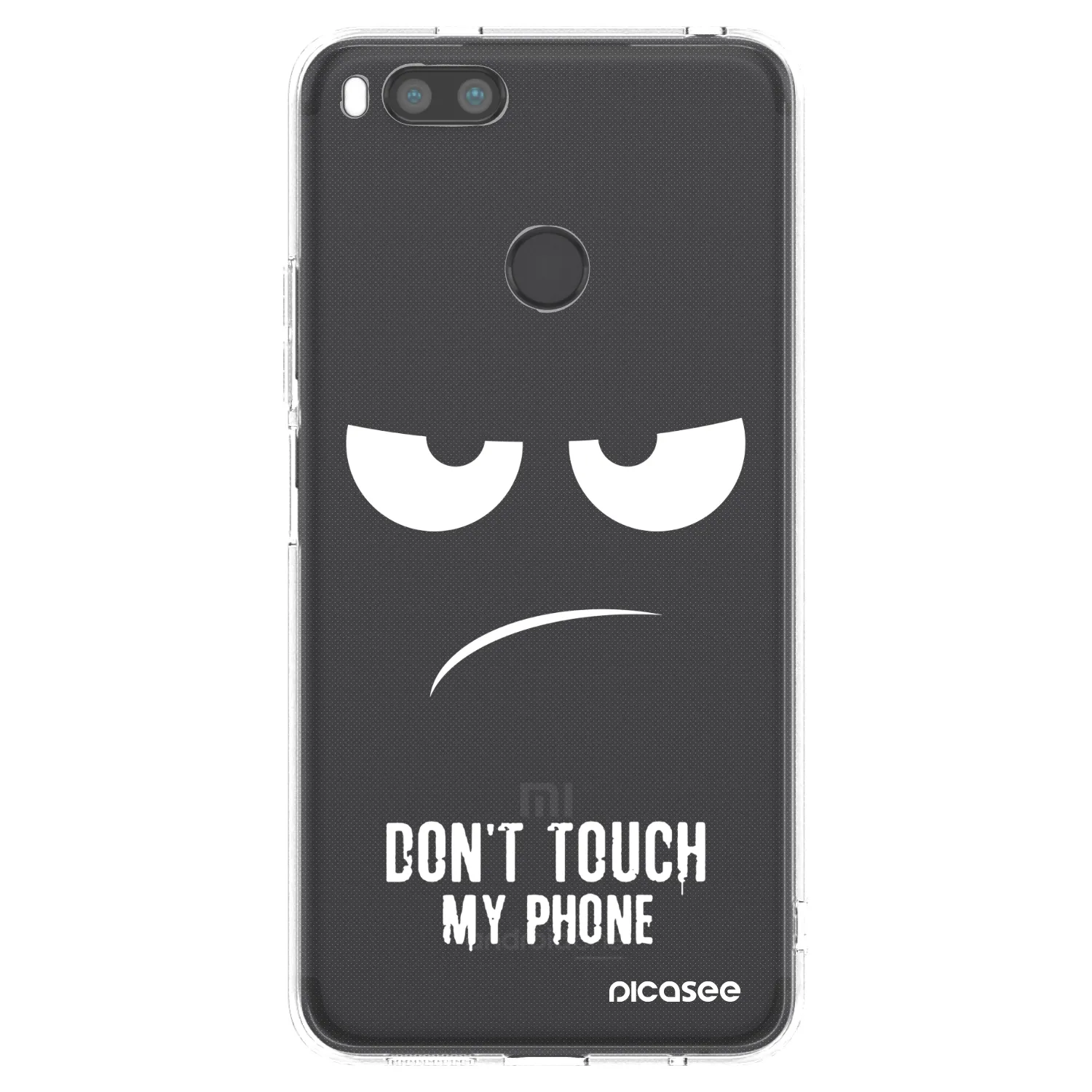 Picasee husă transparentă din silicon pentru Xiaomi Redmi A1 - Don't Touch My Phone