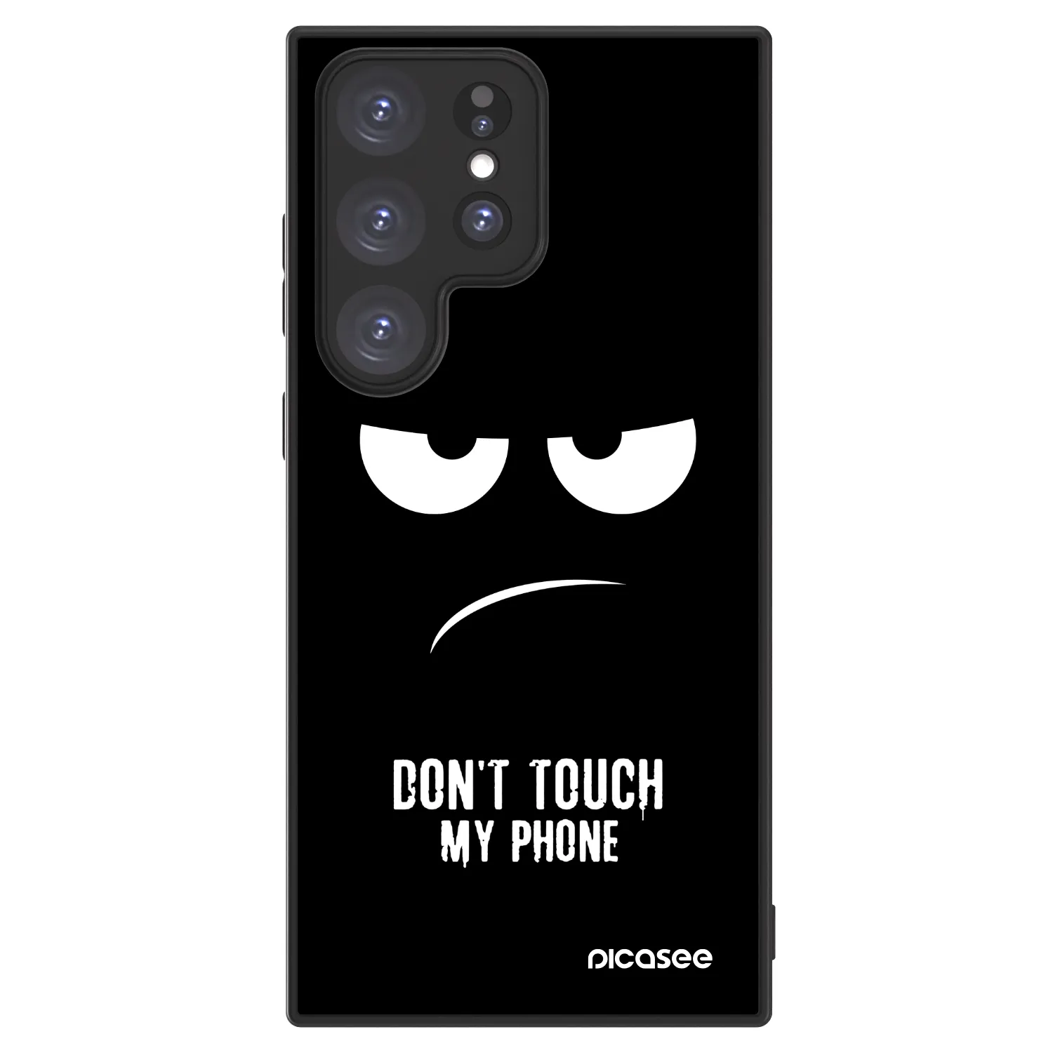 Picasee ULTIMATE CASE pentru Samsung Galaxy S23 Ultra 5G - Don't Touch My Phone