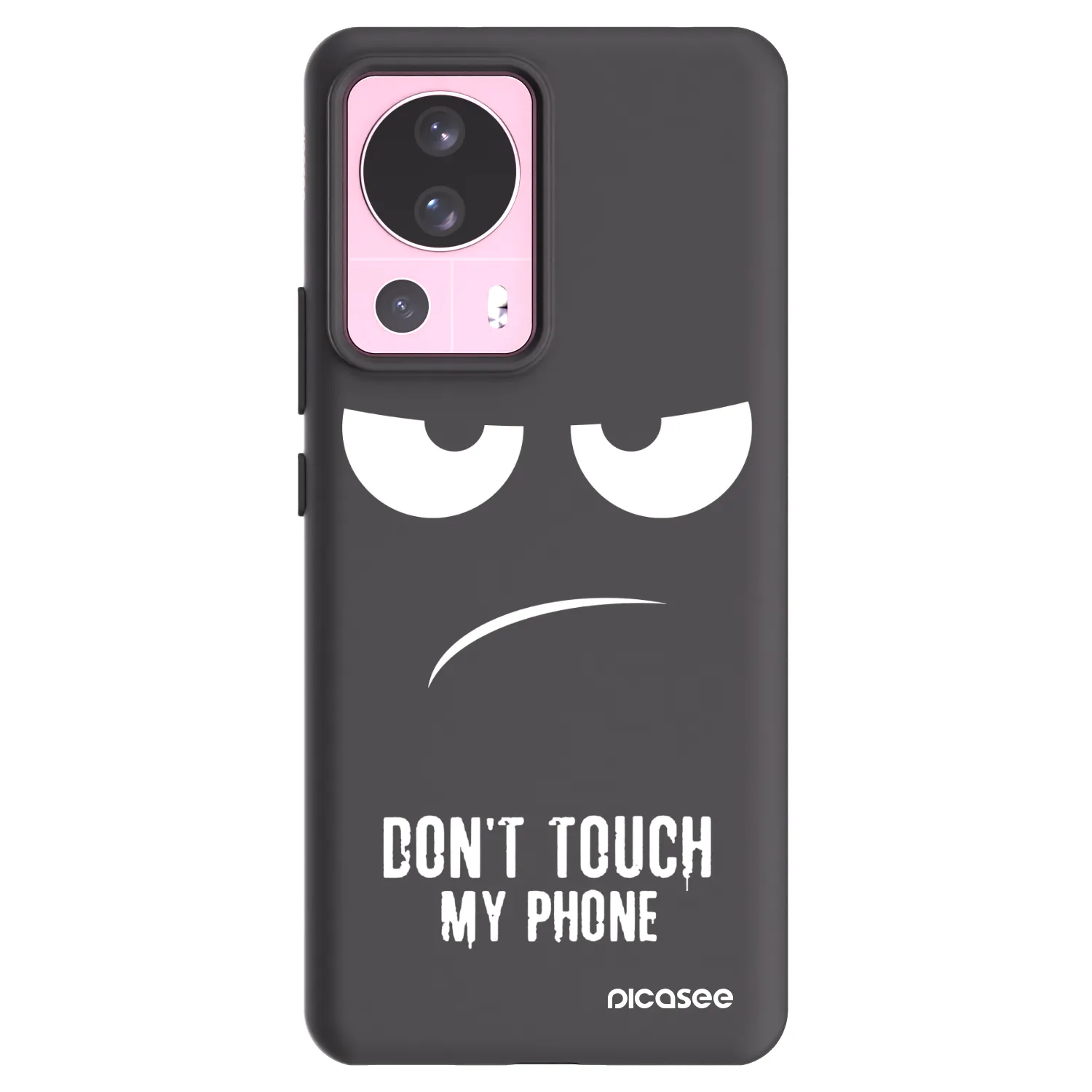 Picasee husă neagră din silicon pentru Xiaomi 13 Lite - Don't Touch My Phone