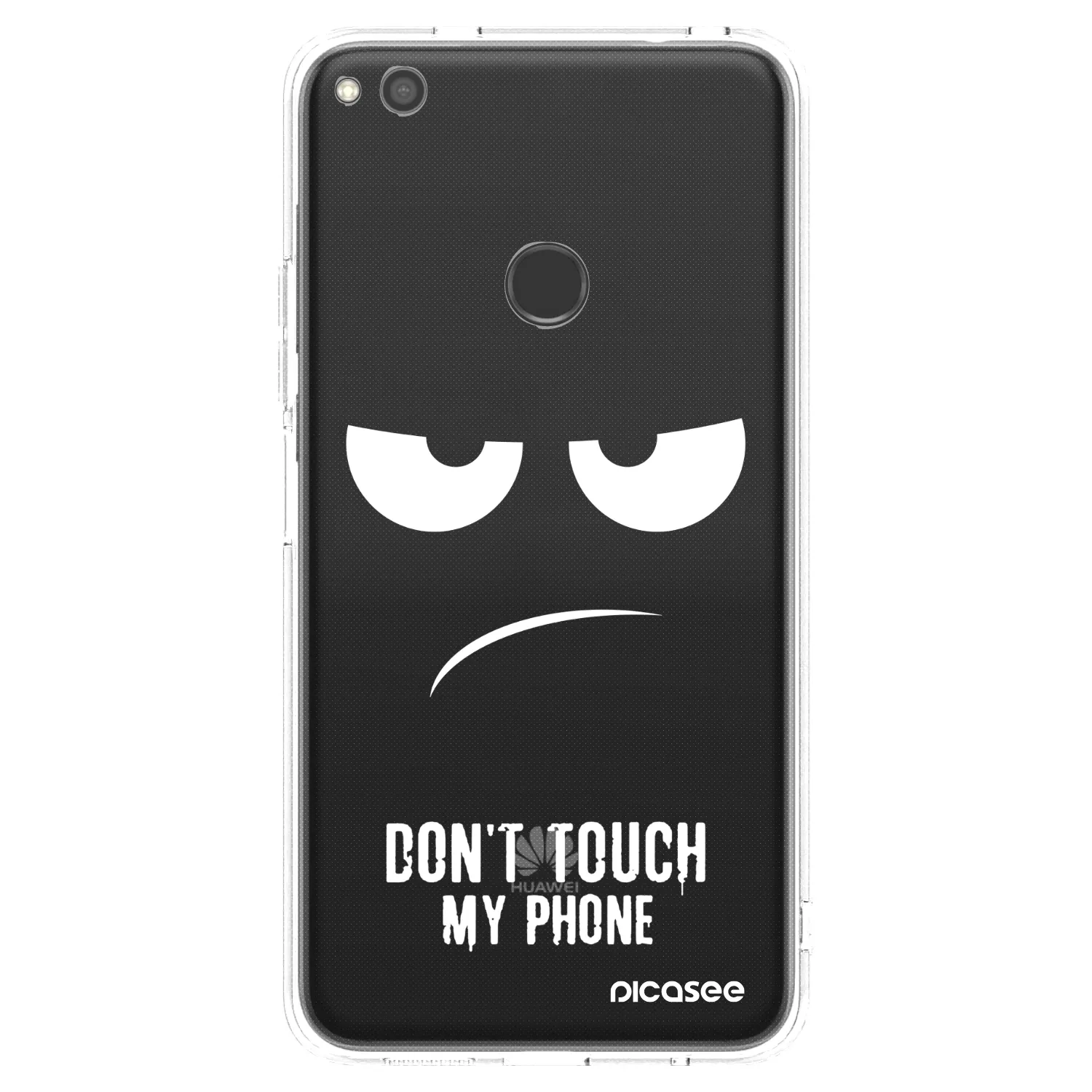 Picasee husă transparentă din silicon pentru Huawei P9 Lite 2017 - Don't Touch My Phone