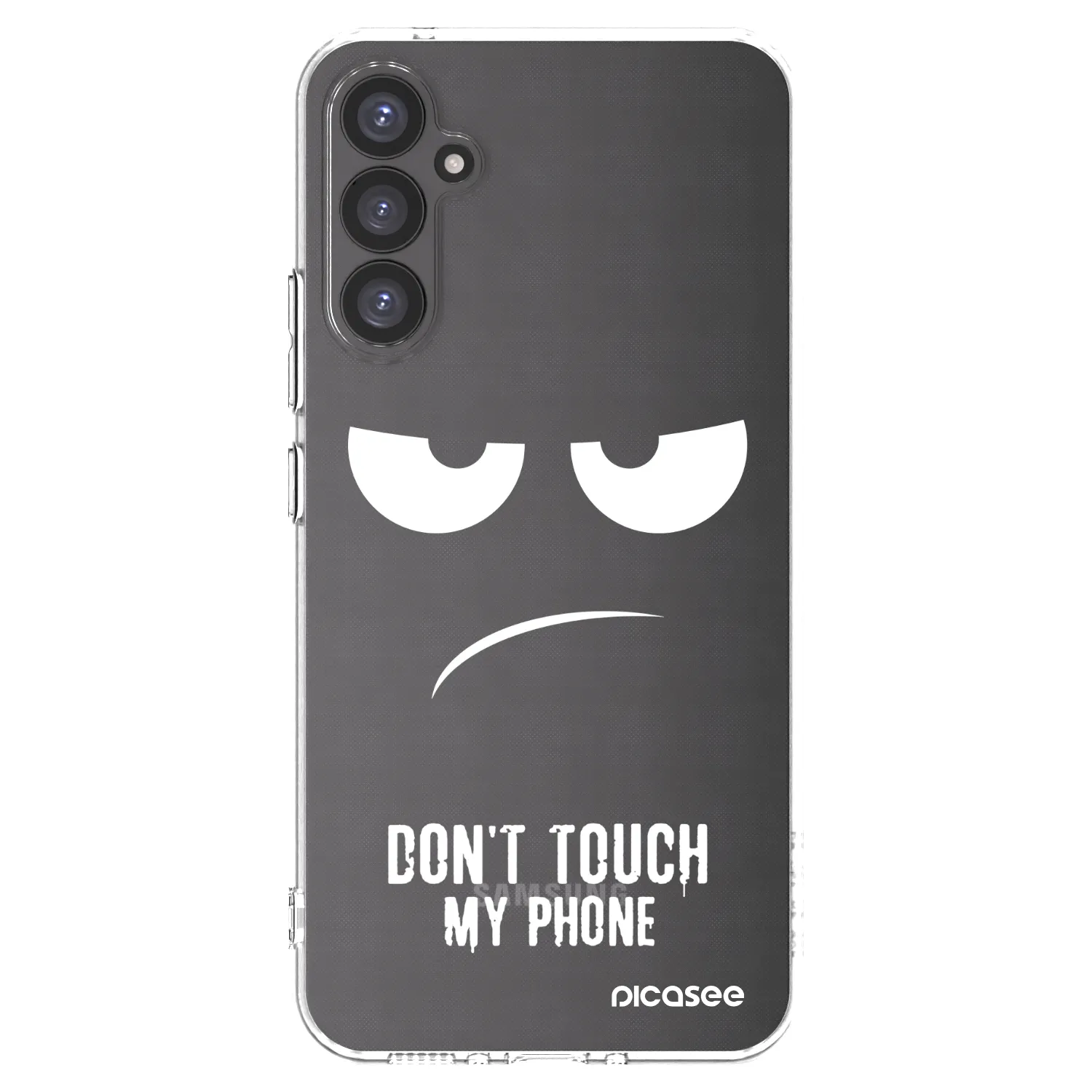 Picasee husă transparentă din silicon pentru Samsung Galaxy A34 5G A346B - Don't Touch My Phone