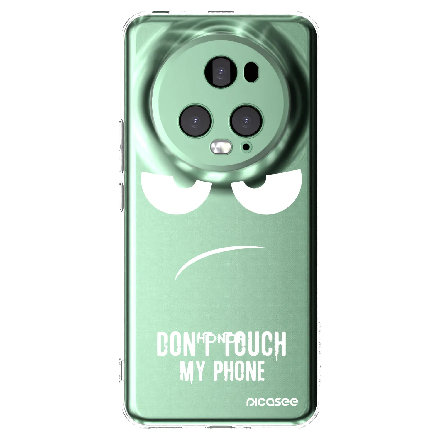 Picasee husă transparentă din silicon pentru Honor Magic5 Pro - Don't Touch My Phone