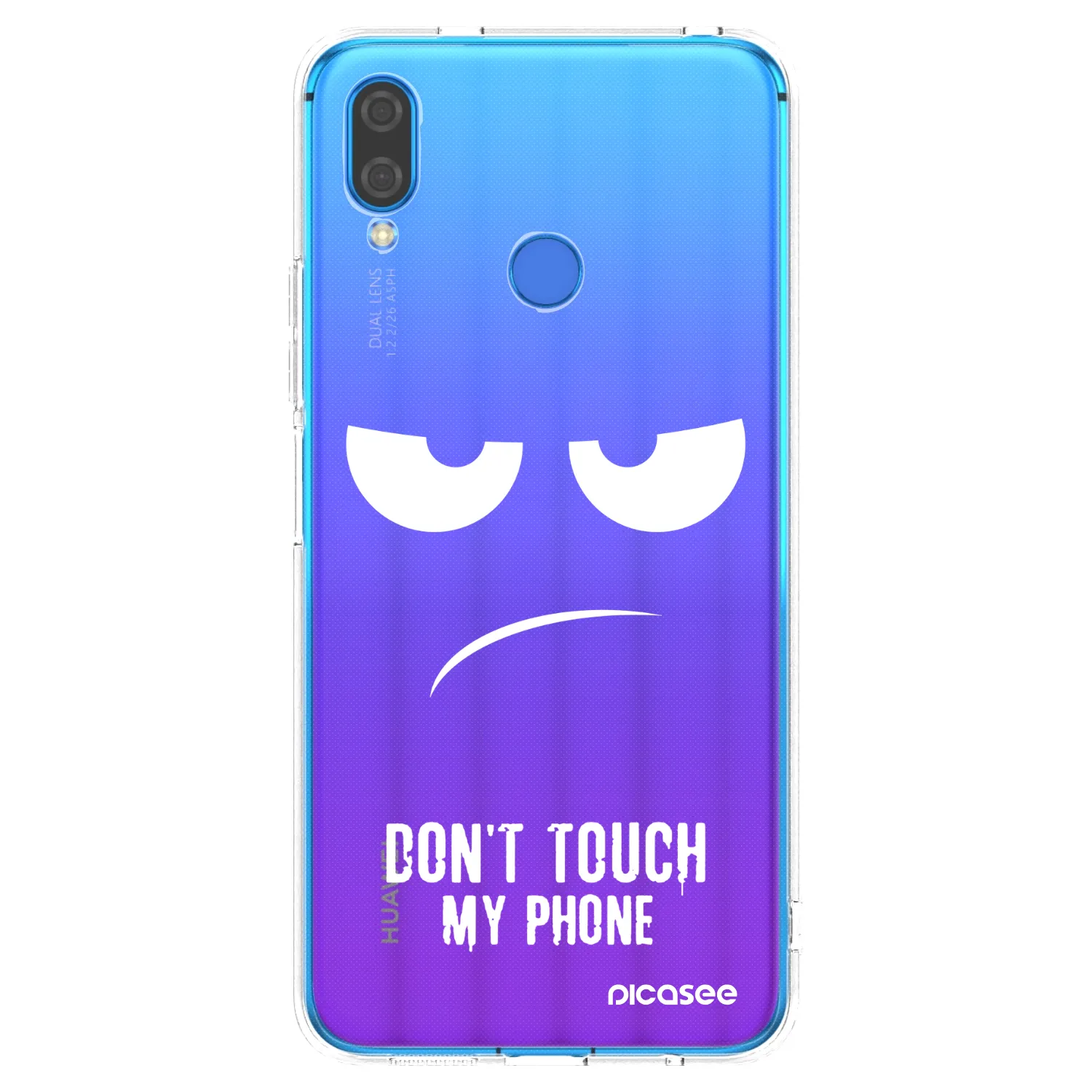 Picasee husă transparentă din silicon pentru Huawei Nova 3 - Don't Touch My Phone