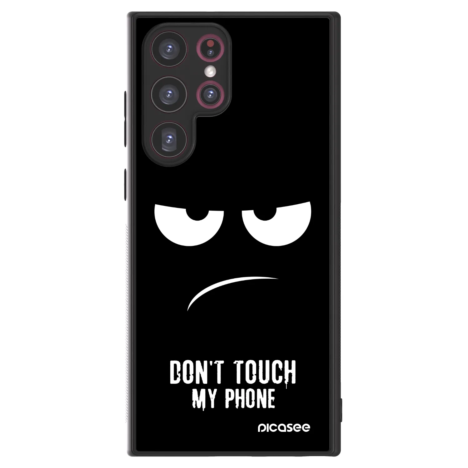 Picasee ULTIMATE CASE PowerShare pentru Samsung Galaxy S22 Ultra 5G - Don't Touch My Phone