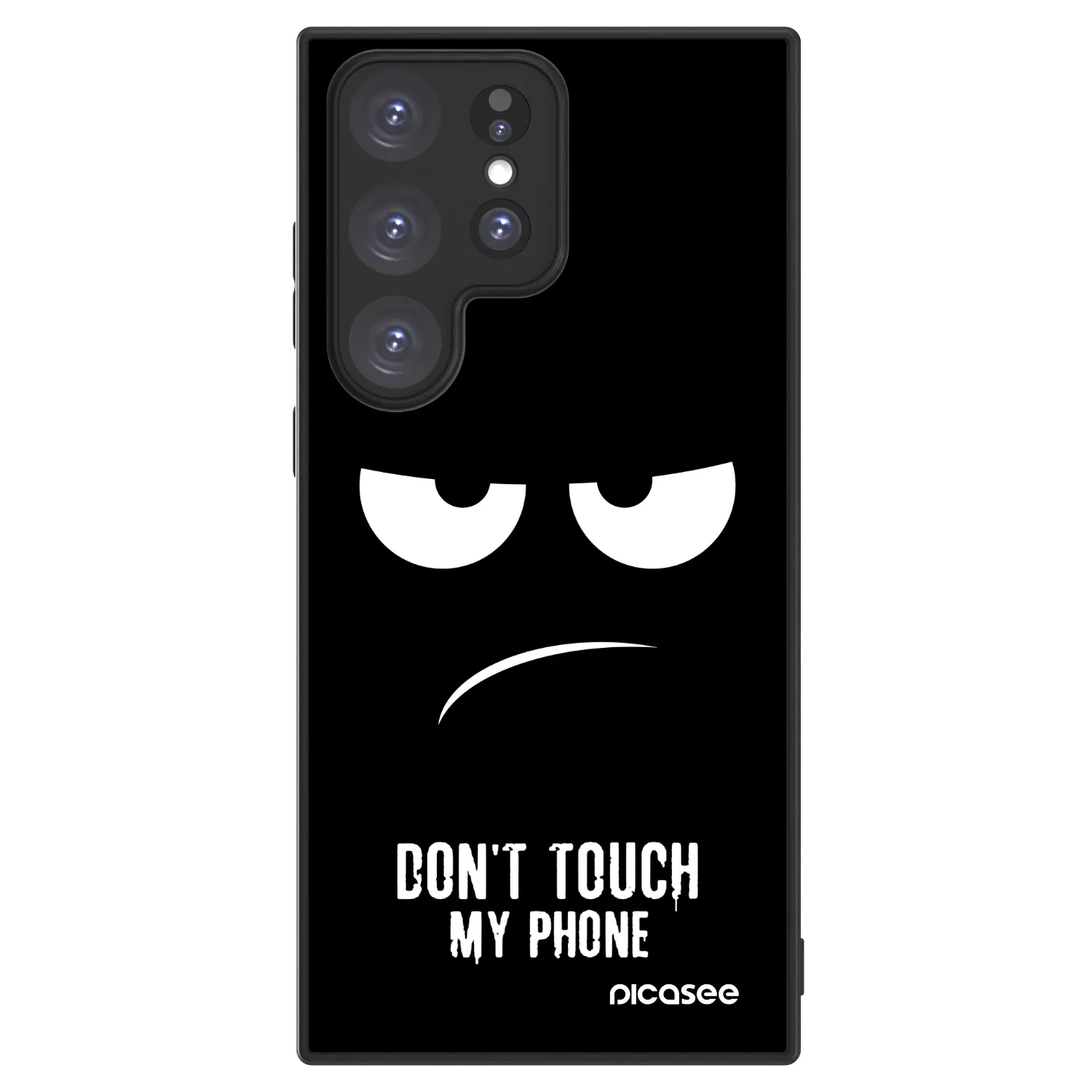 Picasee ULTIMATE CASE PowerShare pentru Samsung Galaxy S23 Ultra 5G - Don't Touch My Phone