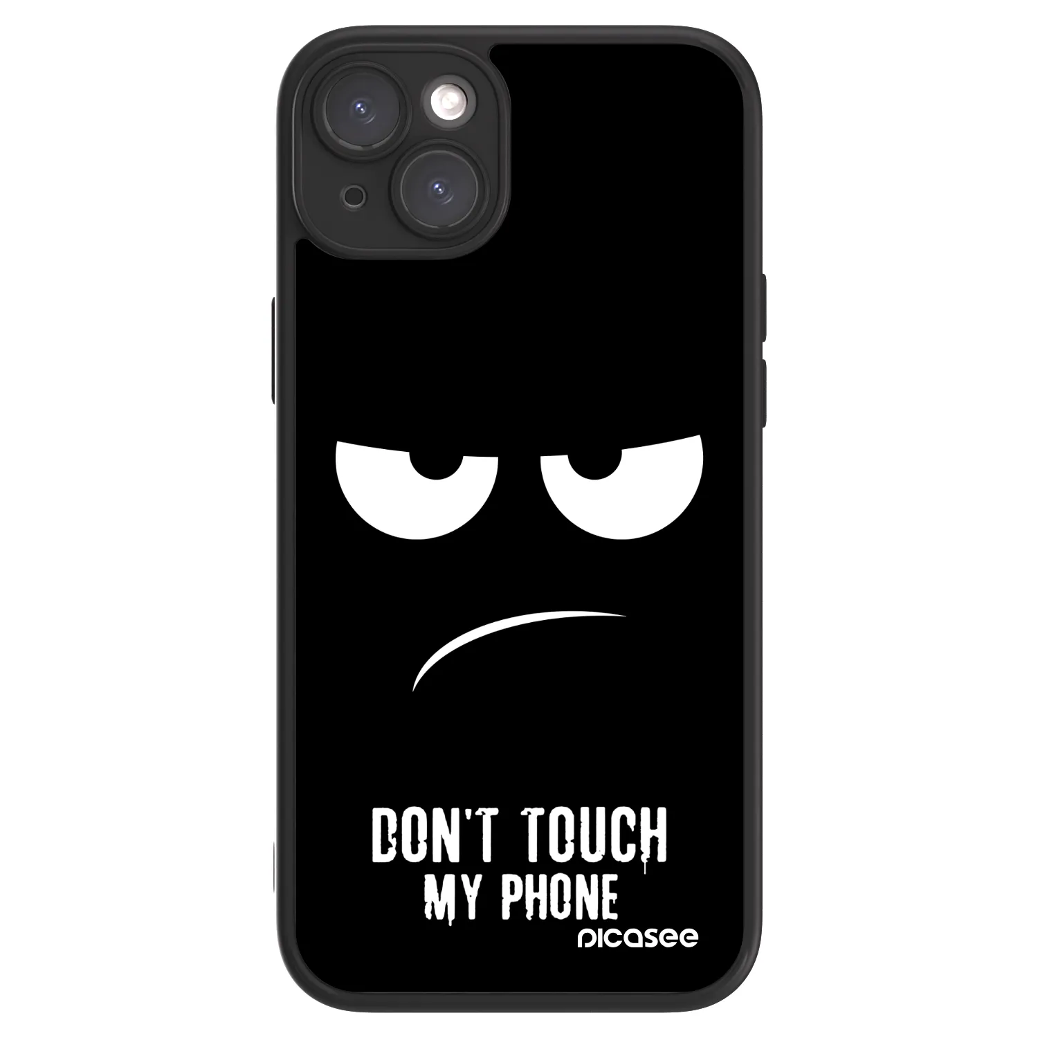 Picasee ULTIMATE CASE MagSafe pentru Apple iPhone 15 Plus - Don't Touch My Phone