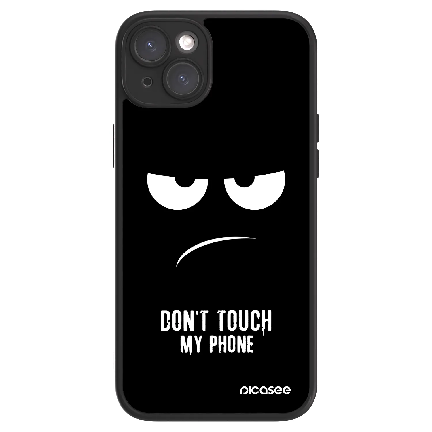 Picasee ULTIMATE CASE pentru Apple iPhone 15 Plus - Don't Touch My Phone