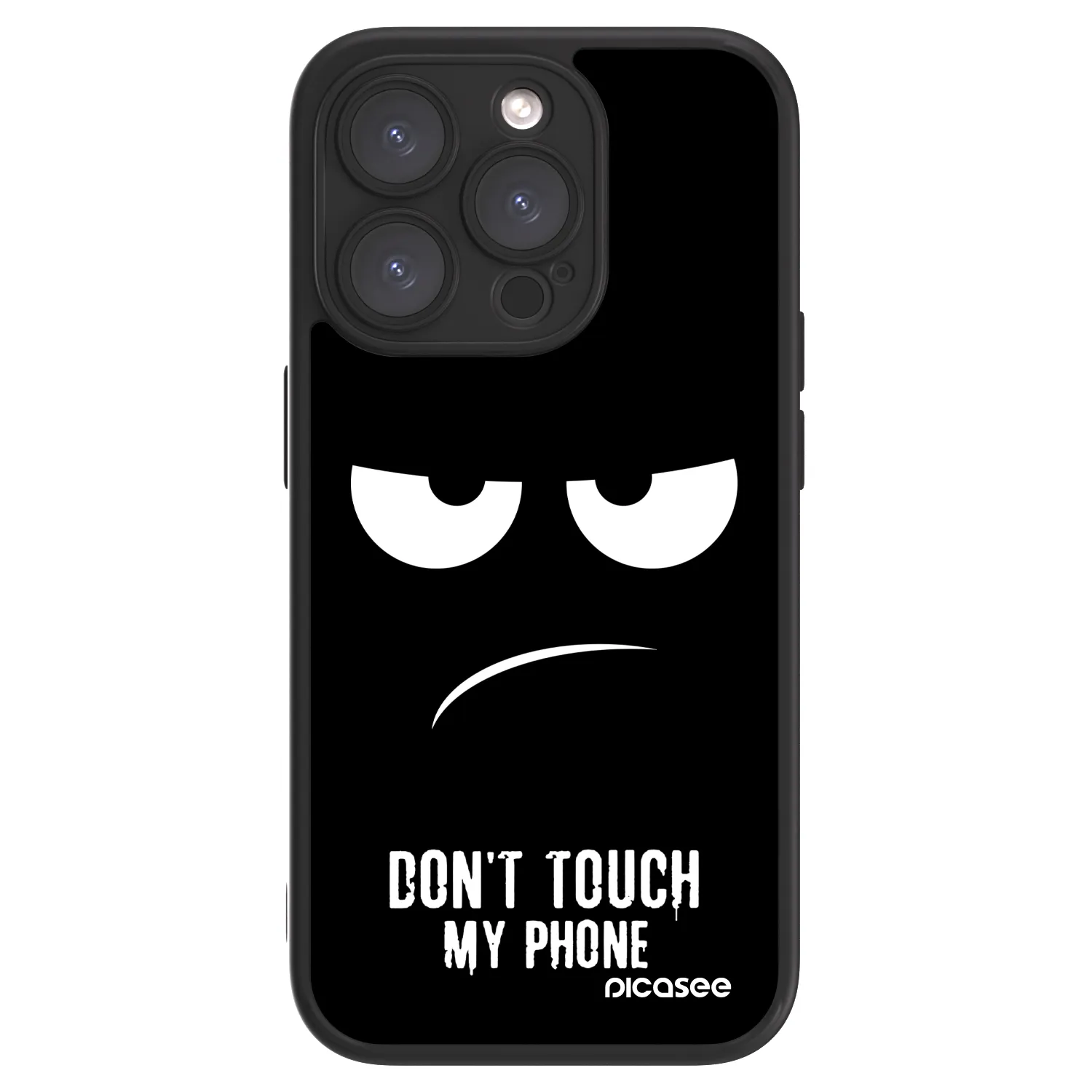 Picasee ULTIMATE CASE MagSafe pentru Apple iPhone 15 Pro - Don't Touch My Phone