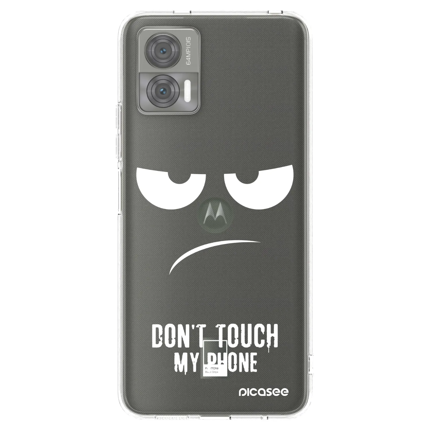 Picasee husă transparentă din silicon pentru Motorola Edge 30 Neo - Don't Touch My Phone