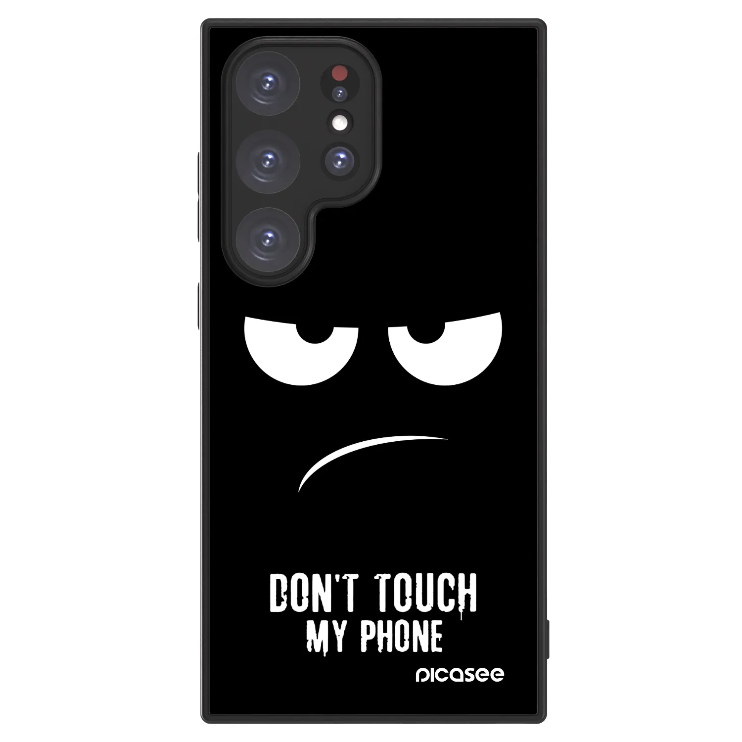 Picasee ULTIMATE CASE PowerShare pentru Samsung Galaxy S24 Ultra S928B 5G - Don't Touch My Phone