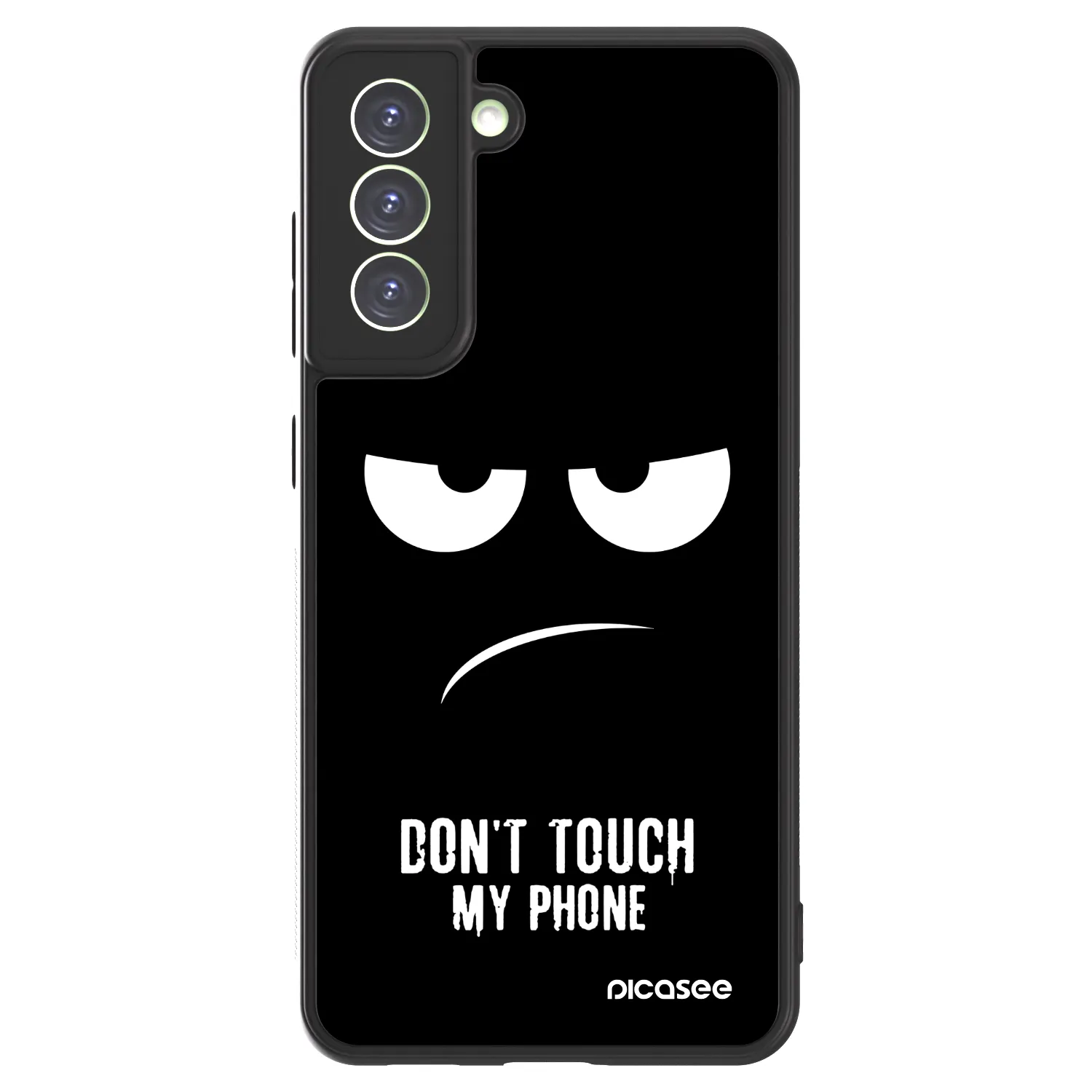 Picasee ULTIMATE CASE PowerShare pentru Samsung Galaxy S21 FE 5G - Don't Touch My Phone