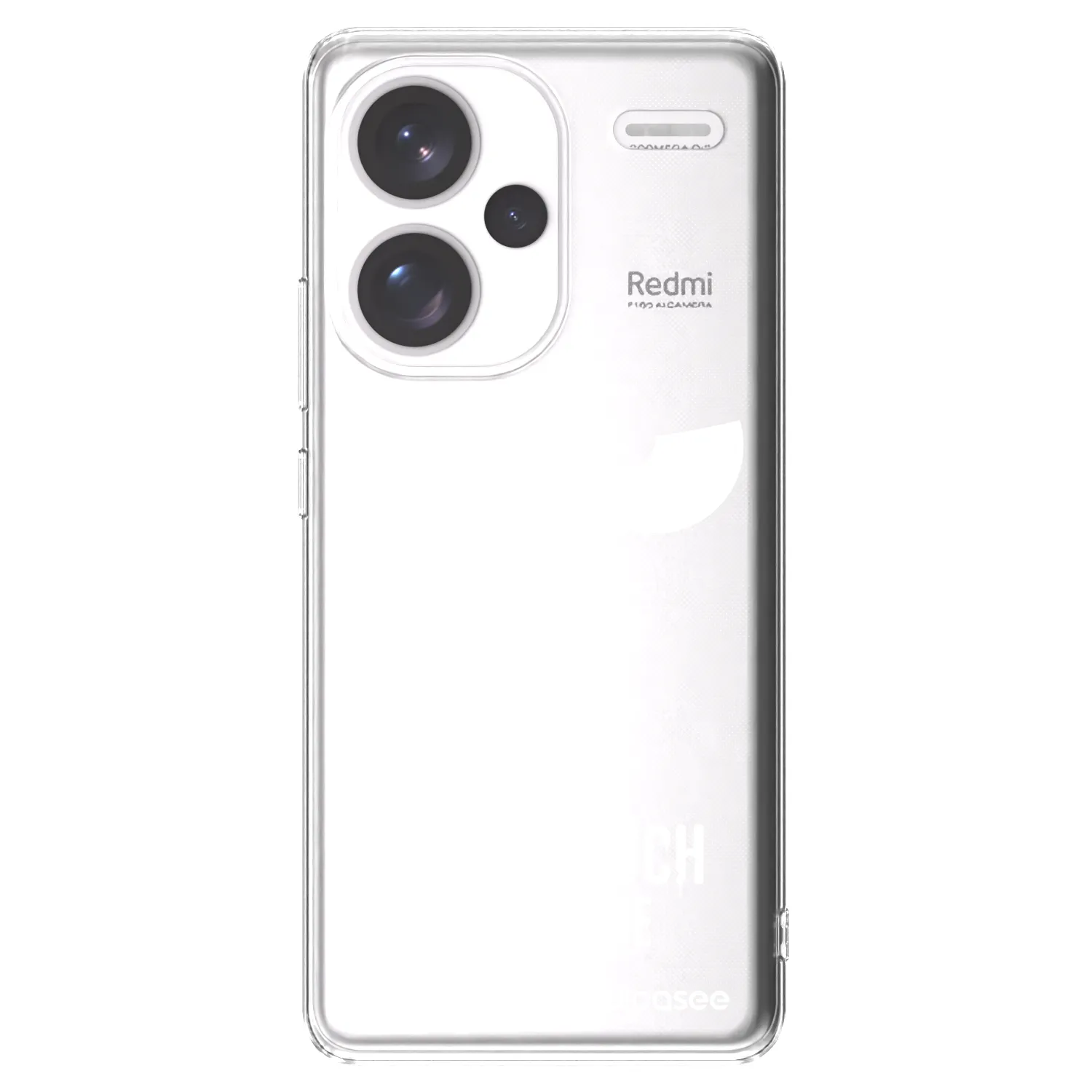 Picasee husă transparentă din silicon pentru Xiaomi Redmi Note 13 Pro+ 5G - Don't Touch My Phone