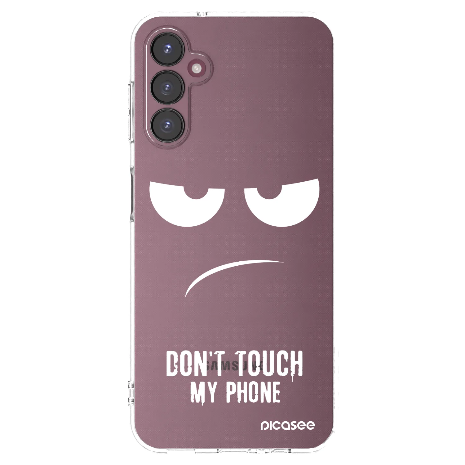 Picasee husă transparentă din silicon pentru Samsung Galaxy A05s A057G - Don't Touch My Phone