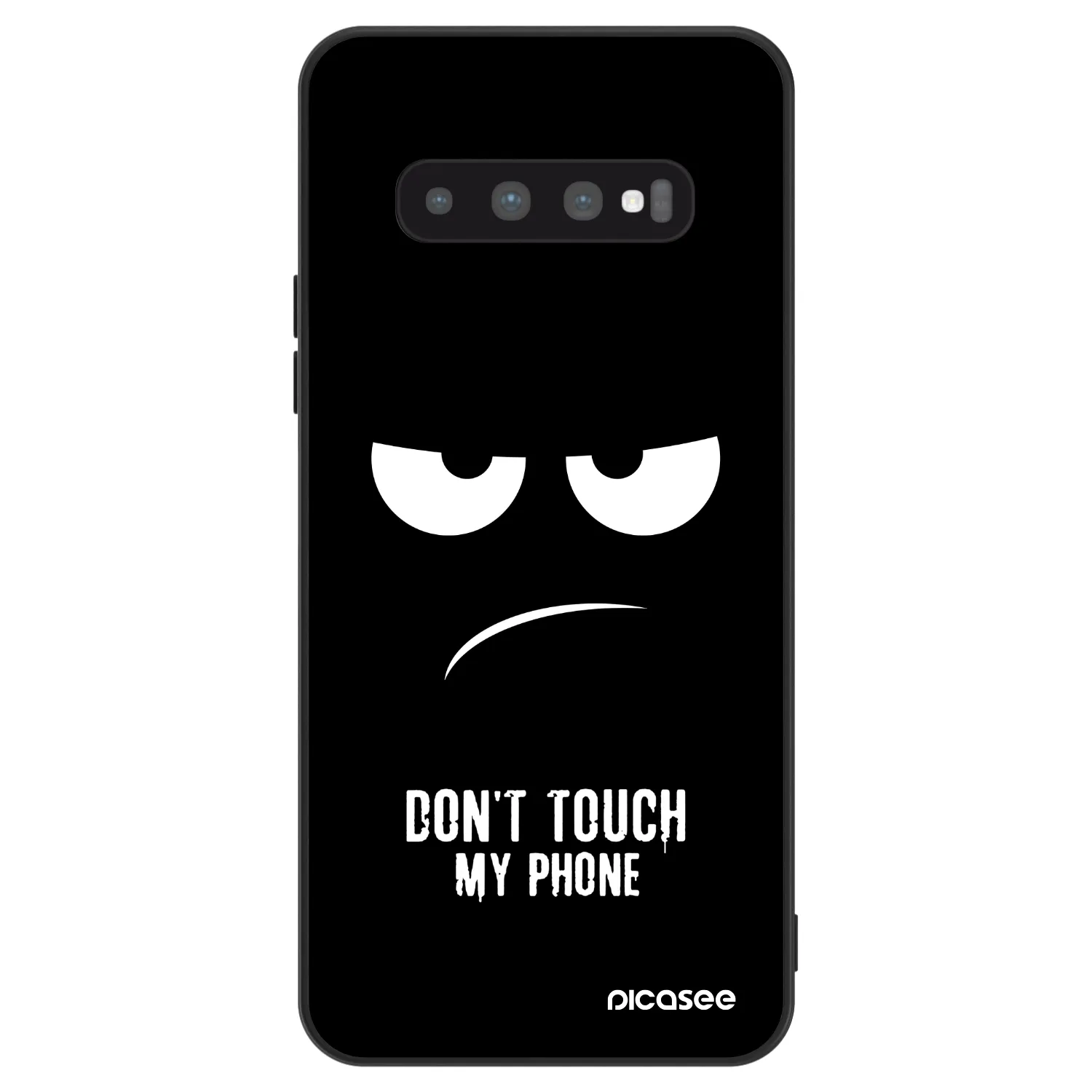 Picasee ULTIMATE CASE pentru Samsung Galaxy S10 Plus G975 - Don't Touch My Phone