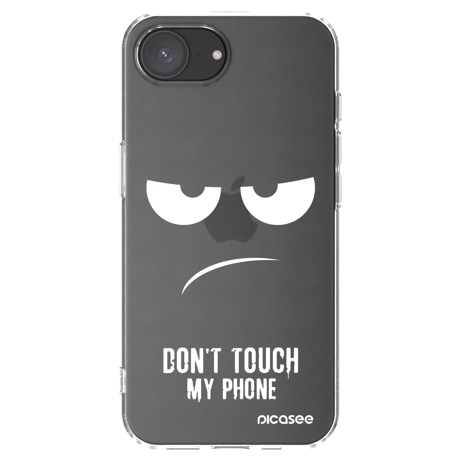 Picasee husă transparentă din silicon pentru Apple iPhone 16e - Don't Touch My Phone
