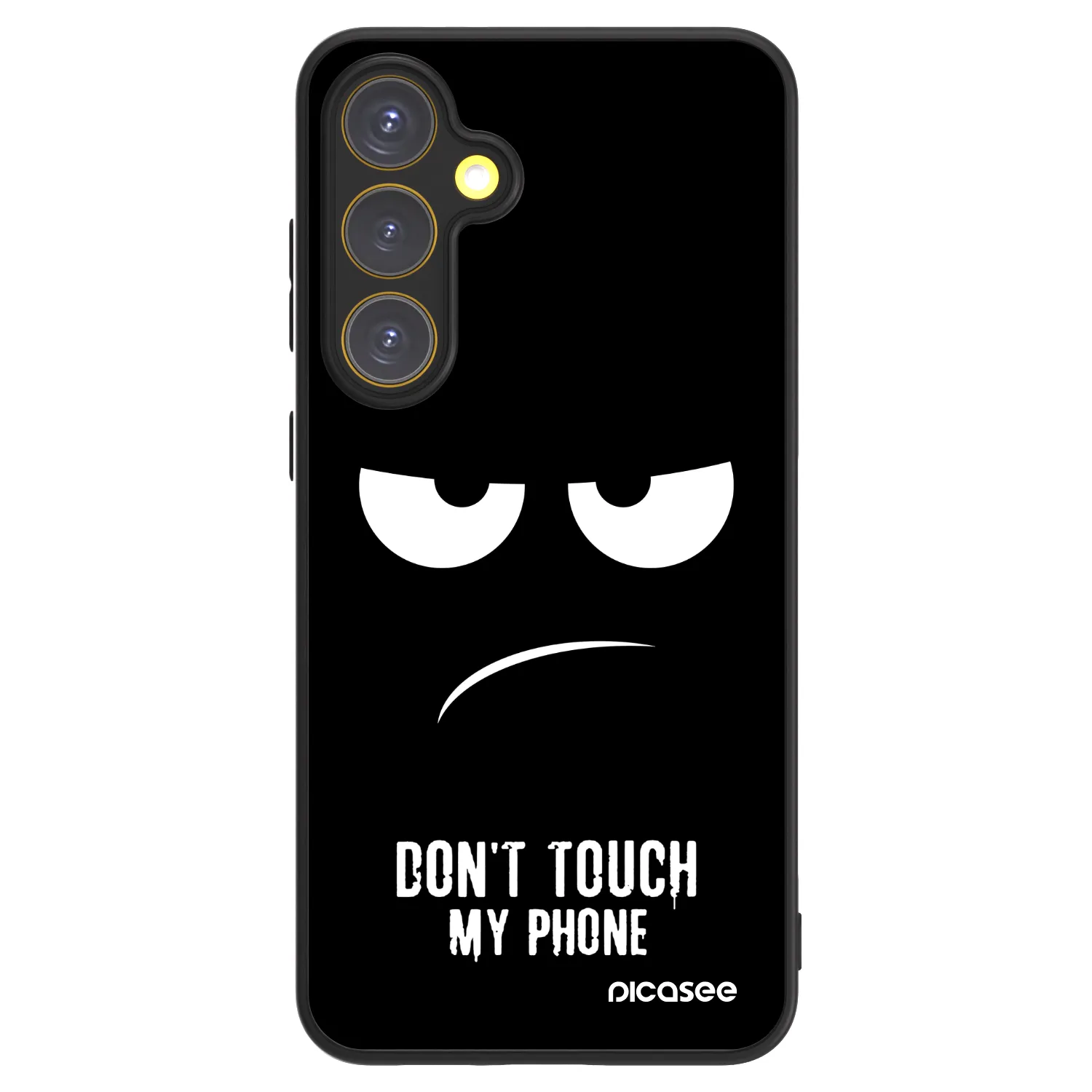 Picasee ULTIMATE CASE PowerShare pentru Samsung Galaxy S24 FE S721B - Don't Touch My Phone