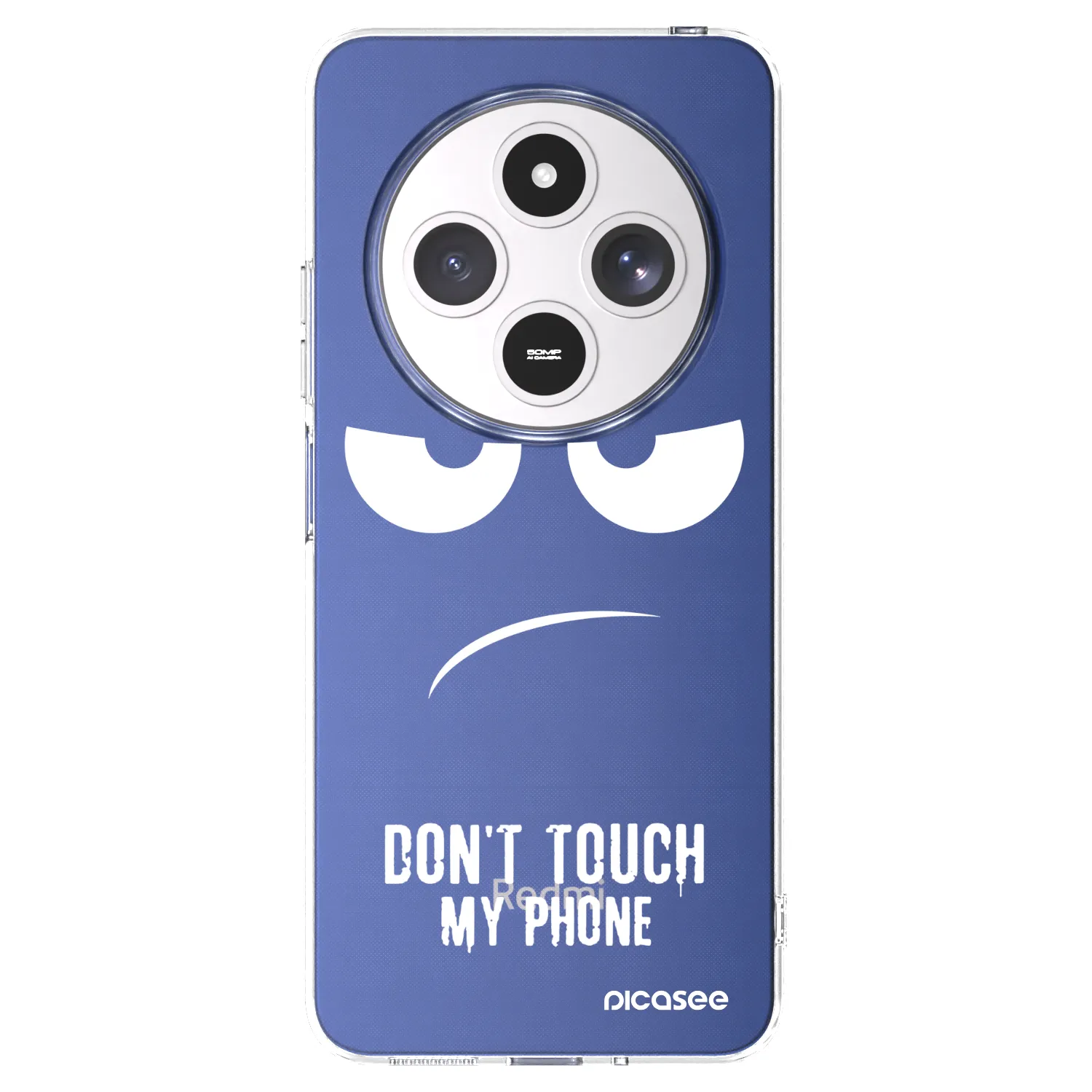 Picasee husă transparentă din silicon pentru Xiaomi Redmi 14C - Don't Touch My Phone