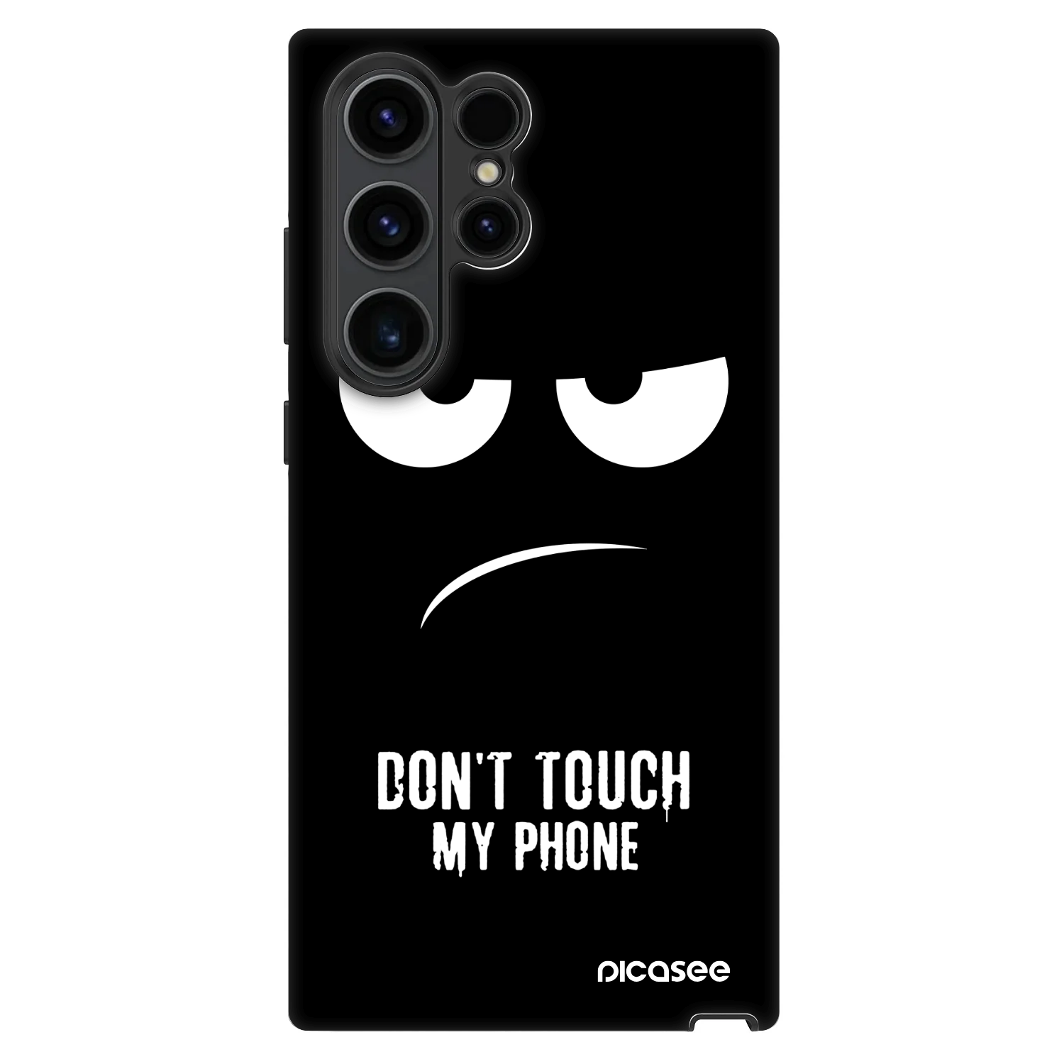 Picasee Fashion Case pentru Samsung Galaxy S23 Ultra 5G - Don't Touch My Phone