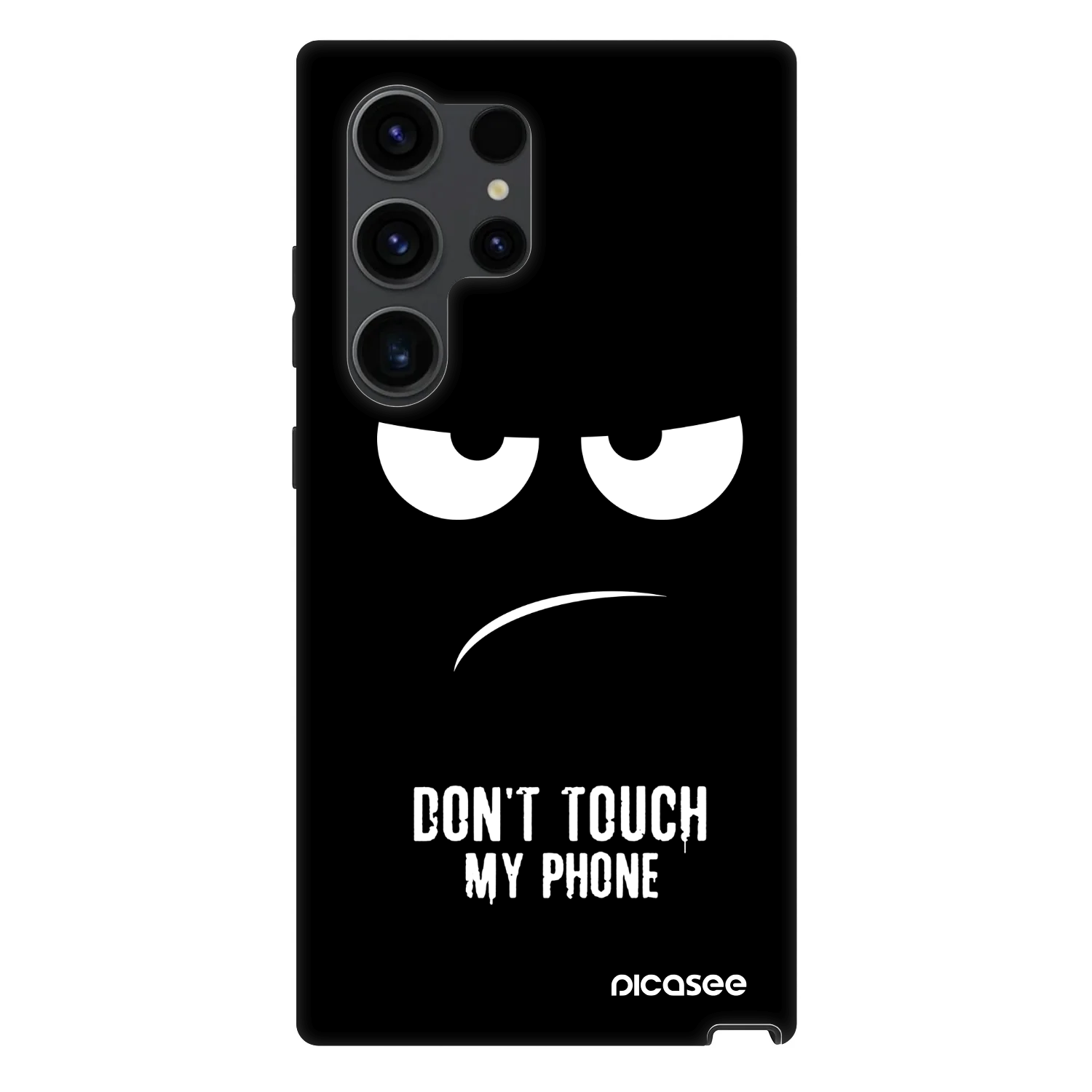 Picasee Fashion Case PowerShare pro Samsung Galaxy S24 Ultra S928B 5G - Don't Touch My Phone