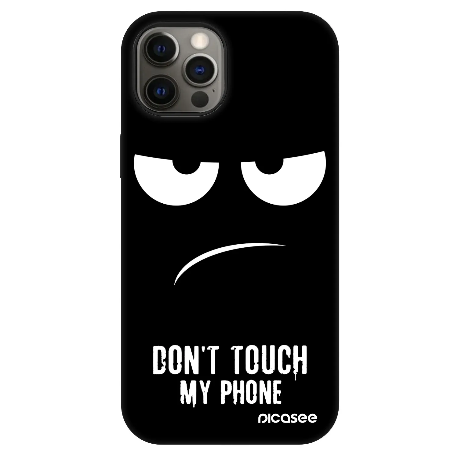 Picasee Fashion Case MagSafe pentru Apple iPhone 12 - Don't Touch My Phone
