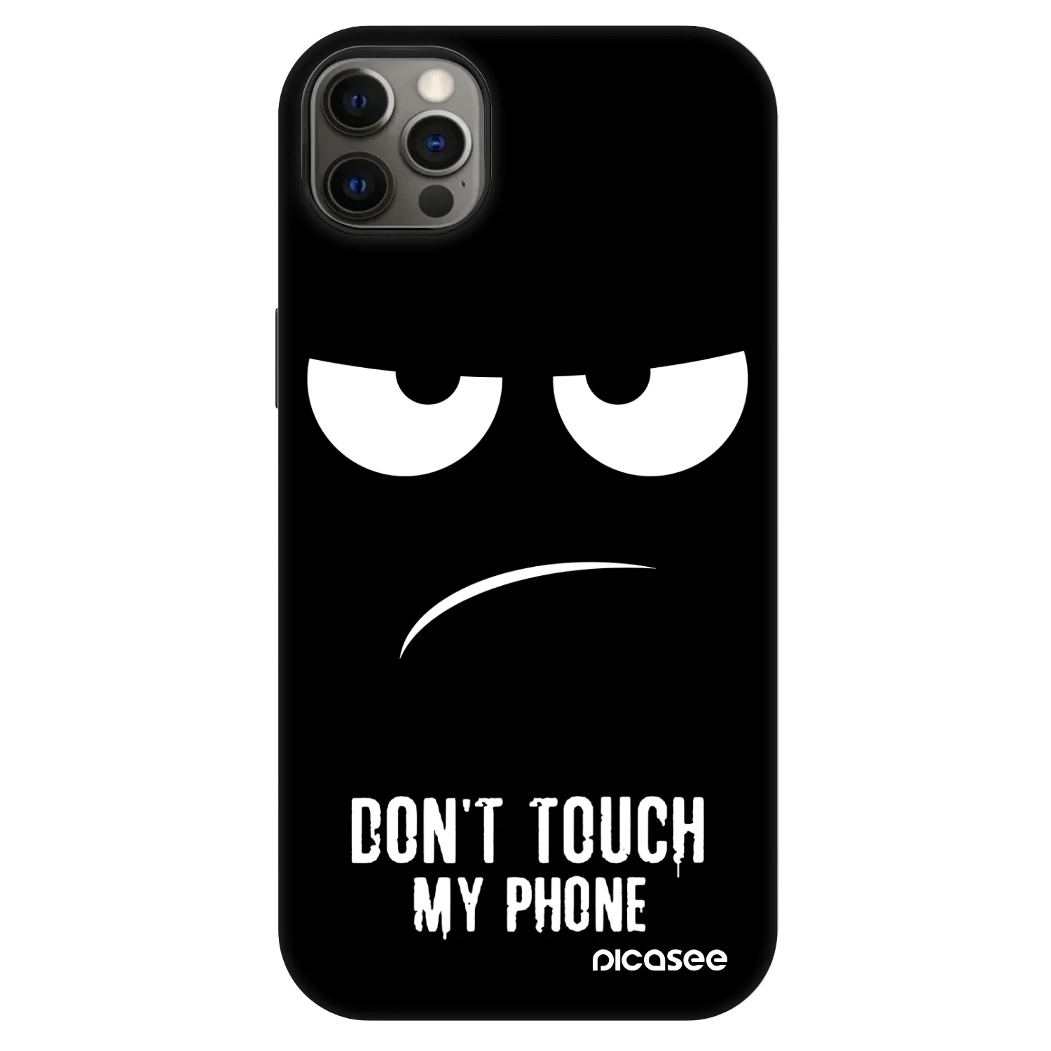 Picasee Fashion Case MagSafe pentru Apple iPhone 12 Pro Max - Don't Touch My Phone