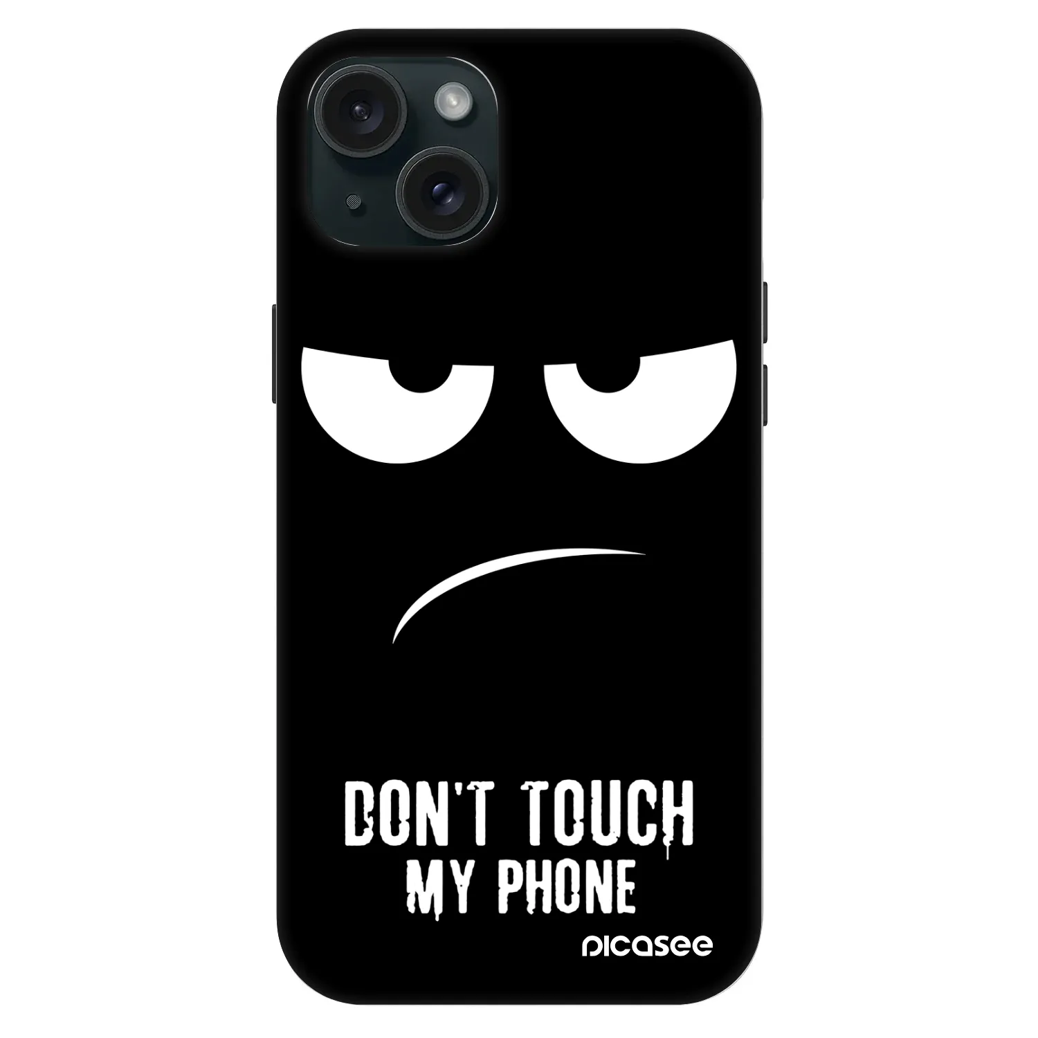 Picasee Fashion Case MagSafe pentru Apple iPhone 15 Plus - Don't Touch My Phone