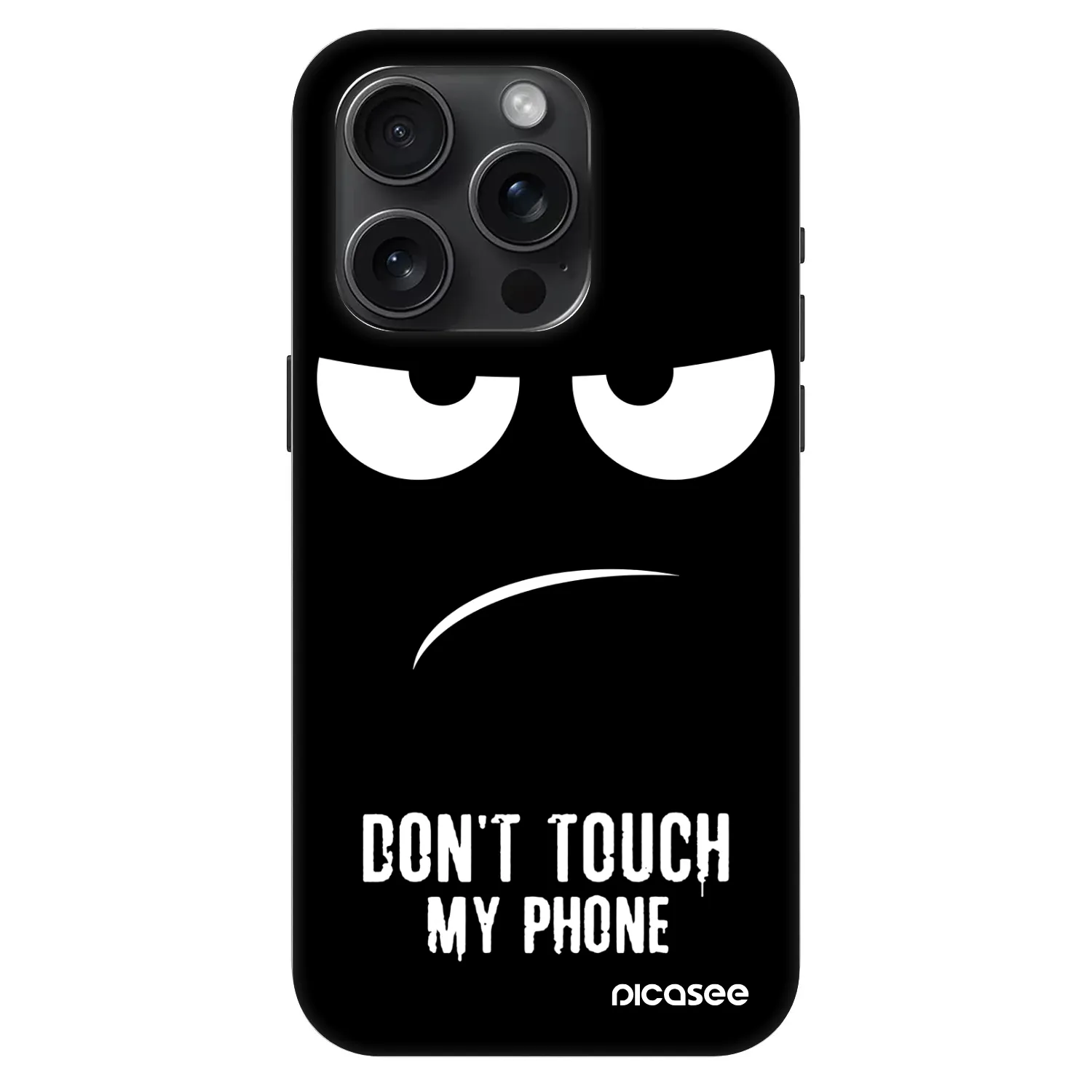 Picasee Fashion Case MagSafe pentru Apple iPhone 15 Pro - Don't Touch My Phone
